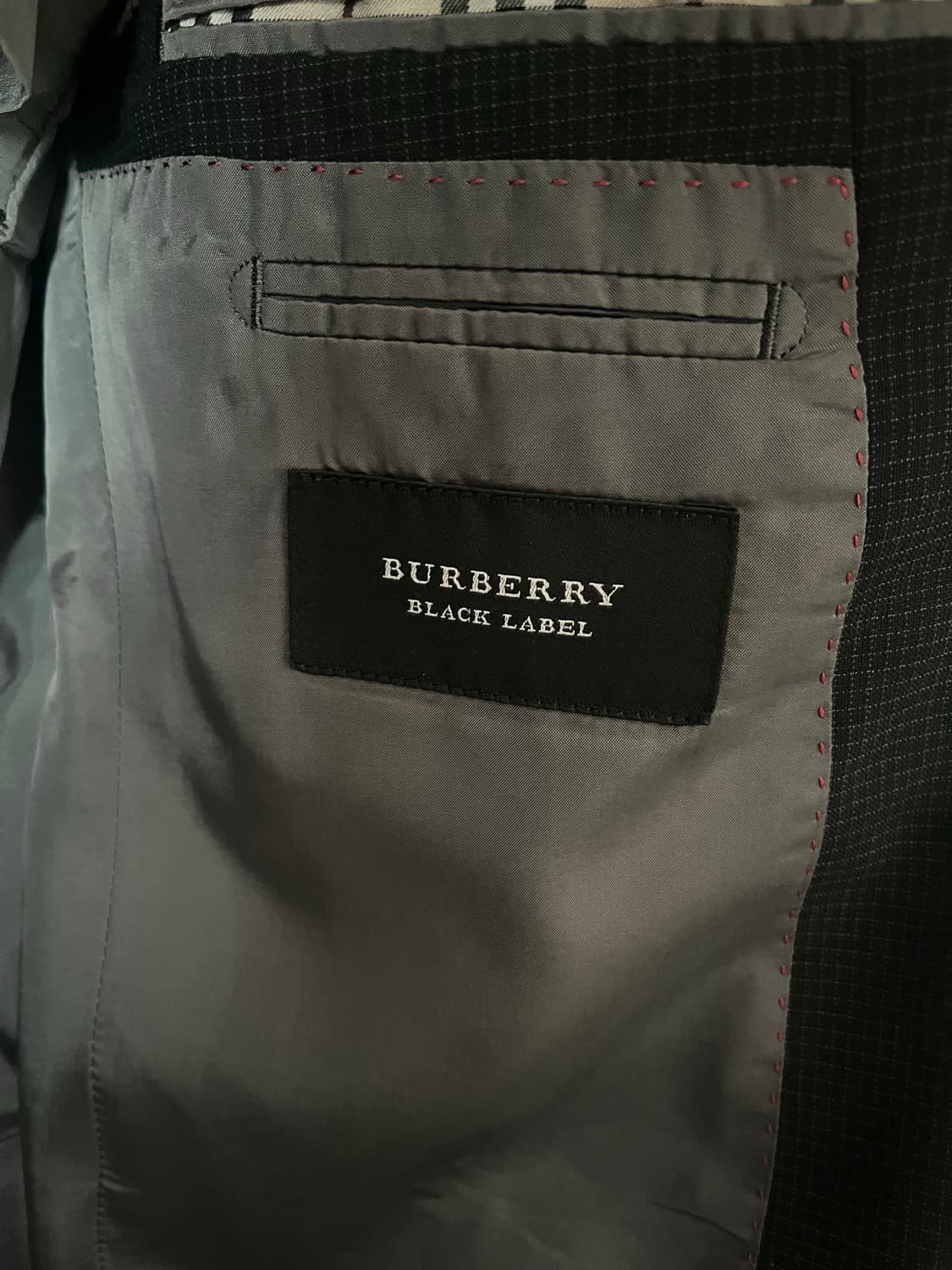 버버리 블랙라벨 썸머울 자켓 상품이미지2