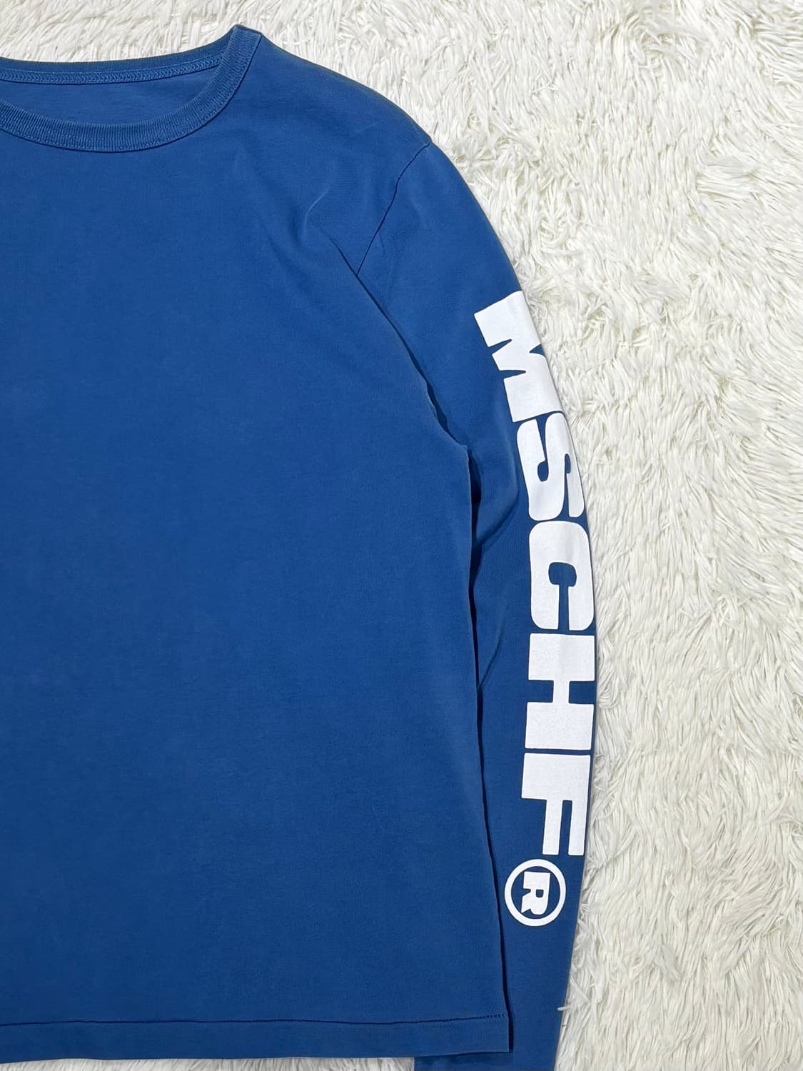 미스치프 베이비블루 사이드로고 슬리브 상품이미지5