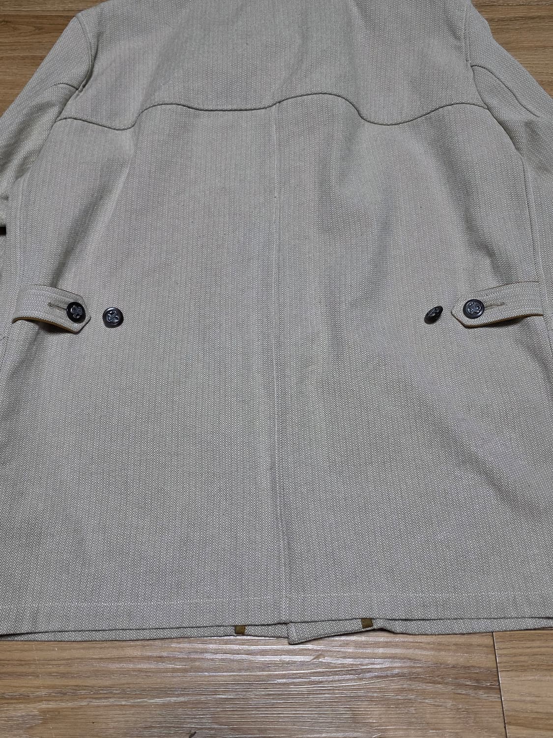 L size택포110만)25ss나이스네스 LORAN 헤링본 헌팅자켓 상품이미지9