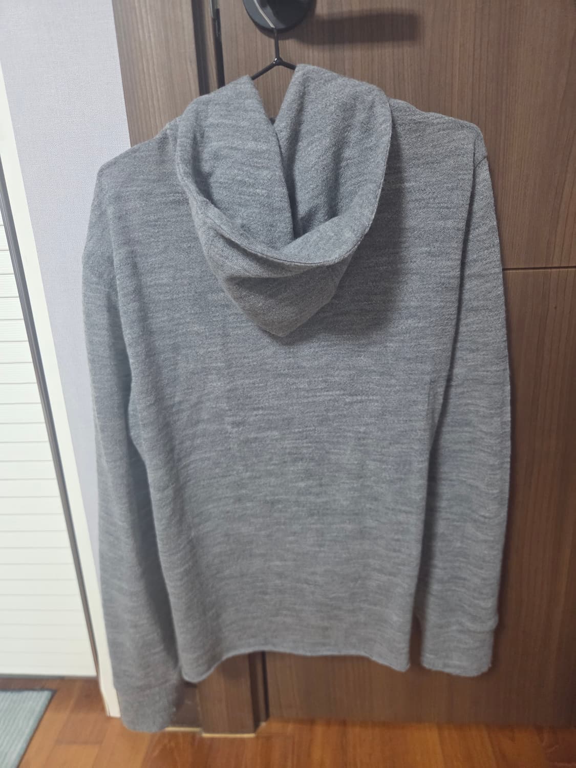 토니웩 라이트 울 후드 집업 자켓 그레이 M사이즈 상품이미지2