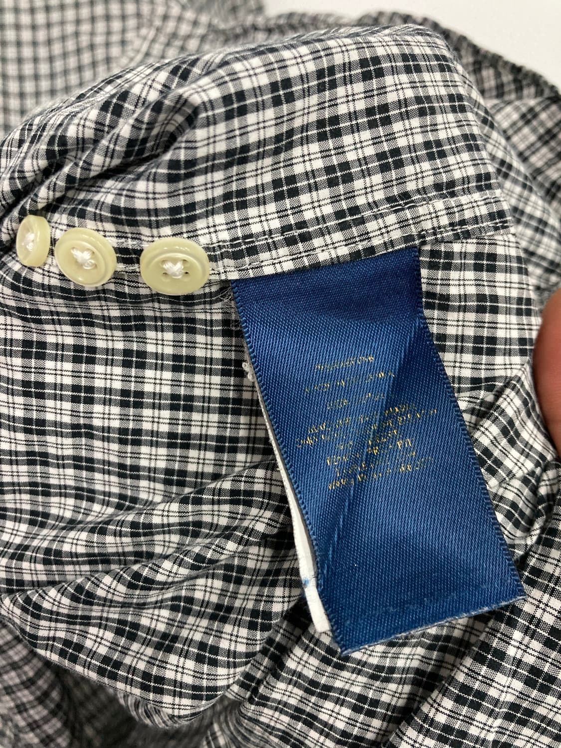 폴로랄프로렌 체크셔츠 상품이미지4