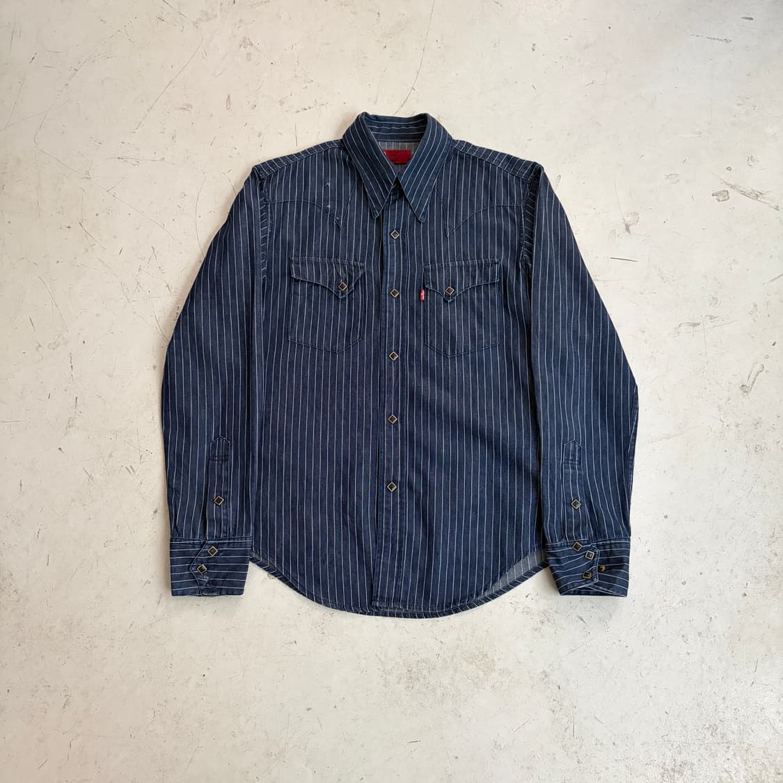 리바이스 레드탭 빈티지 와바시 웨스턴 셔츠 L 상품이미지1