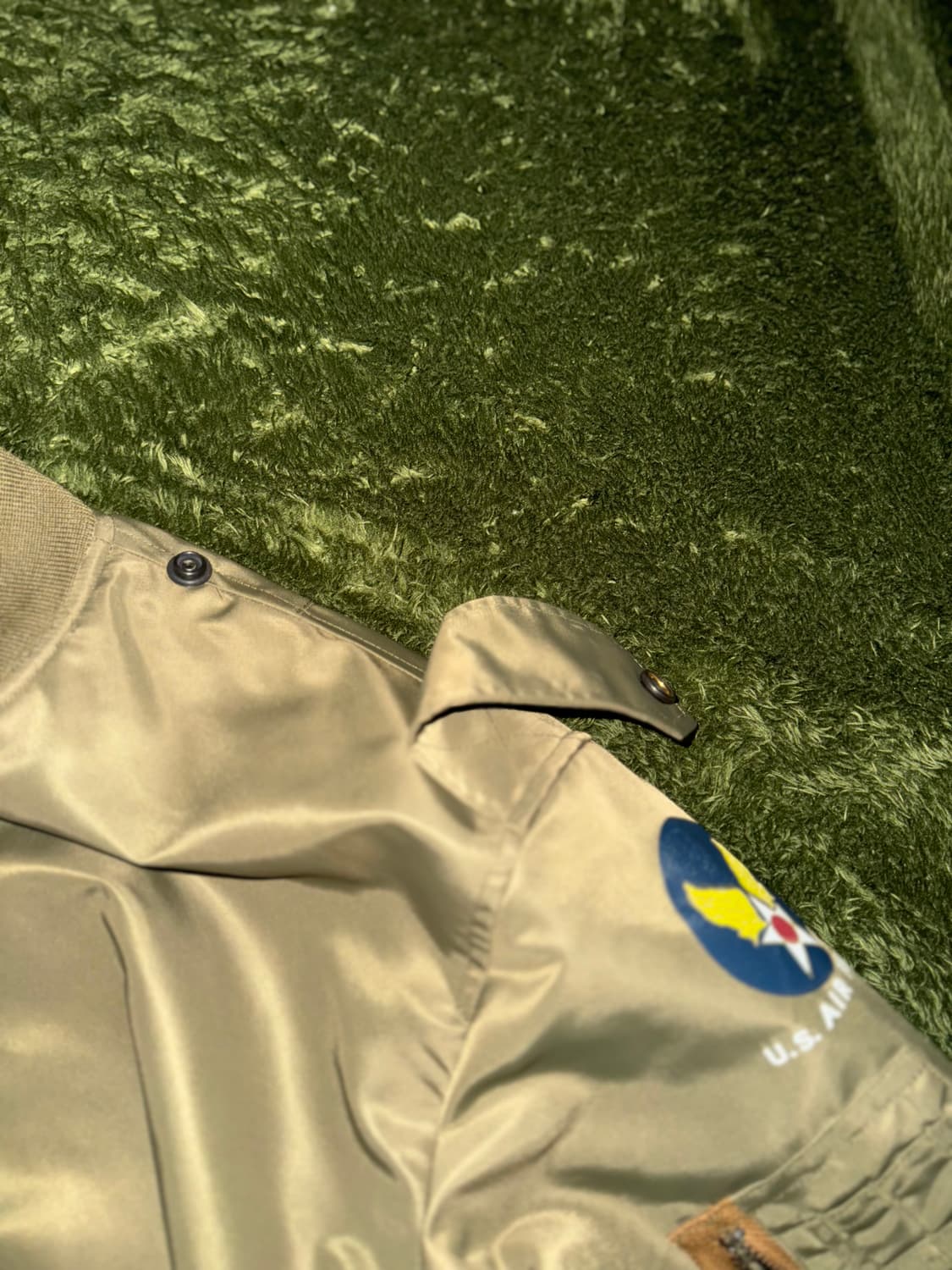 [42] Bronson 브론슨 L-2 플라이트 봄버 자켓 올리브 상품이미지4