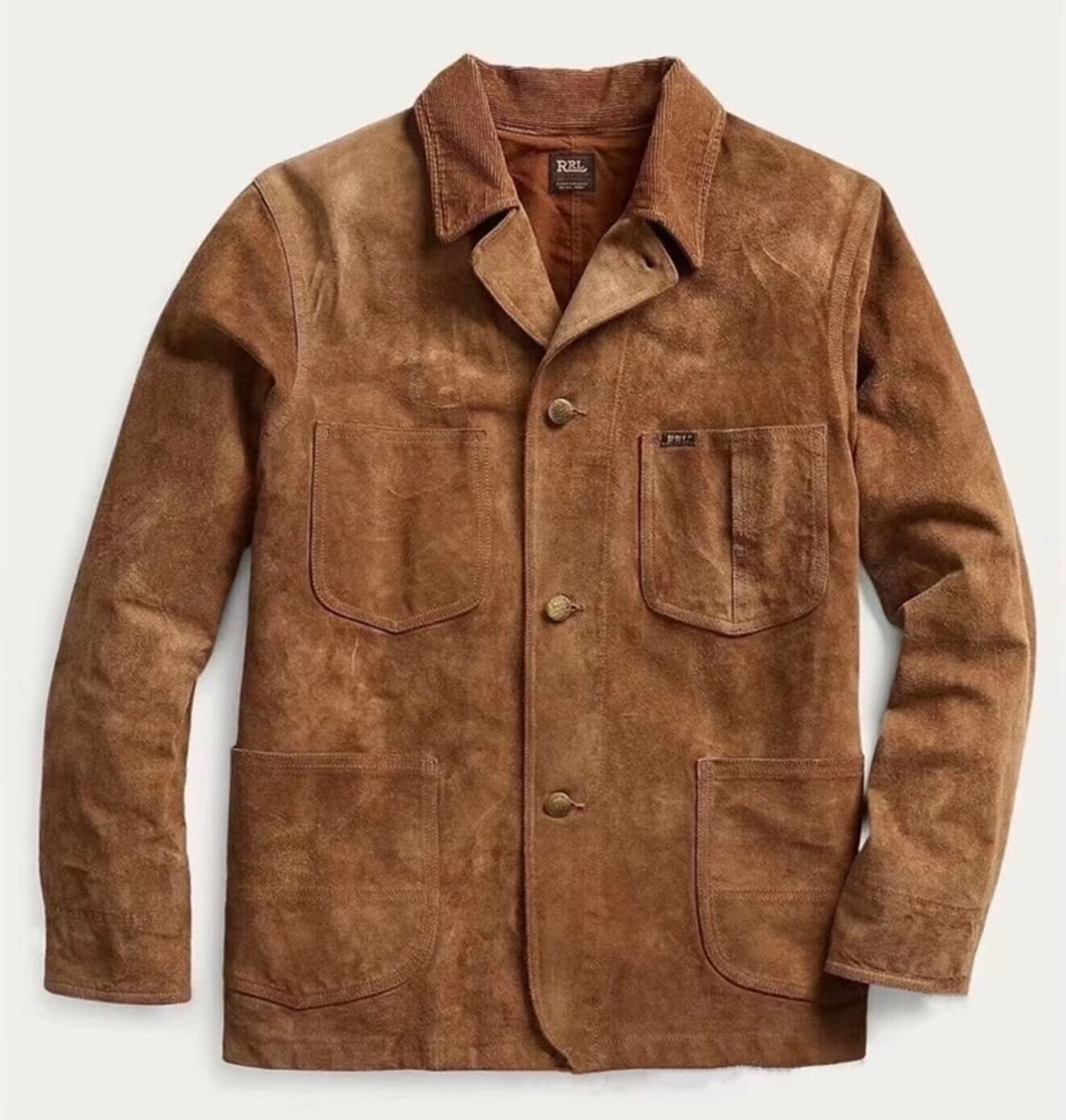 rrl 스웨이드 초어자켓 s,m 상품이미지1