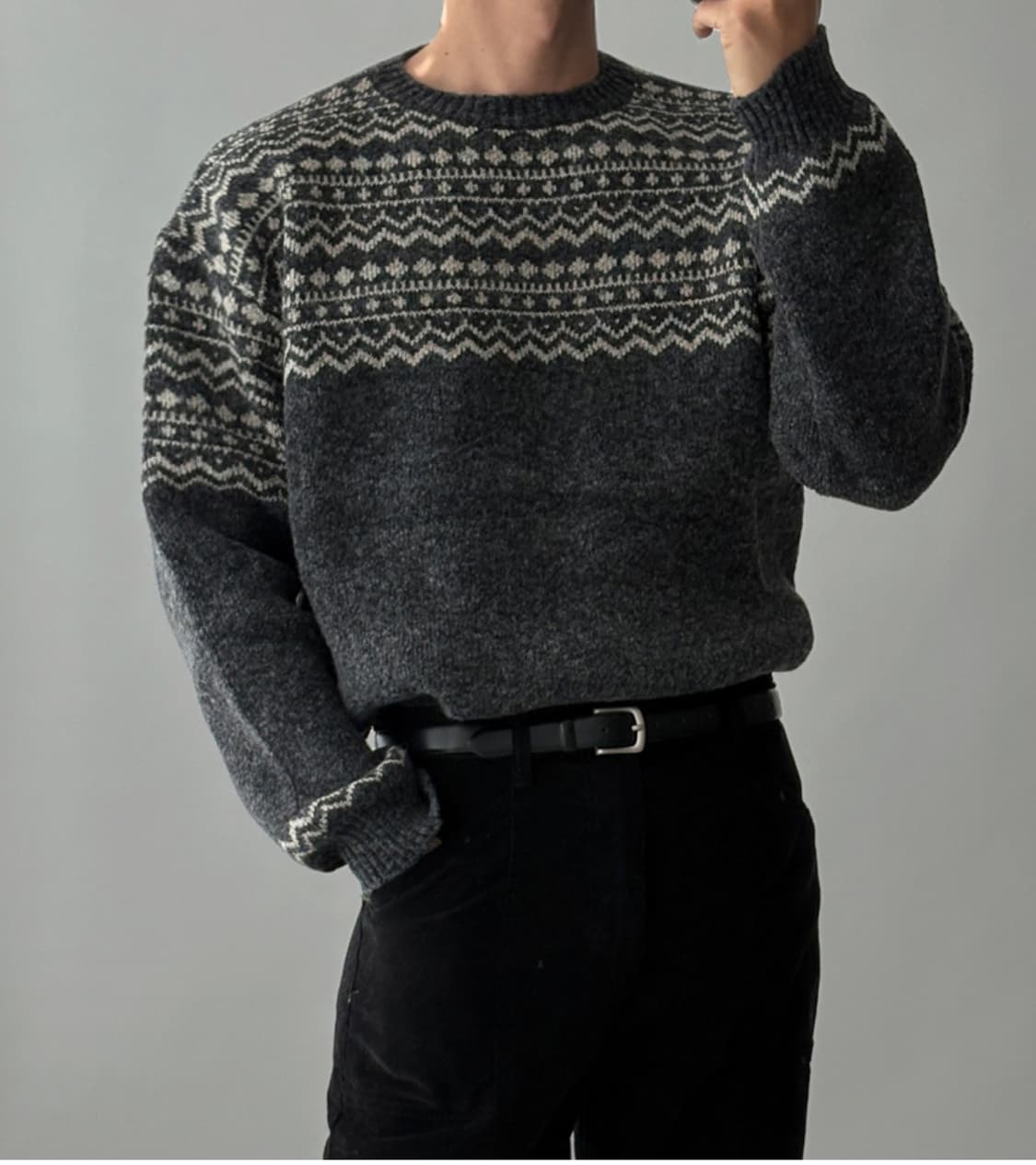 노르딕 니트 상품이미지3