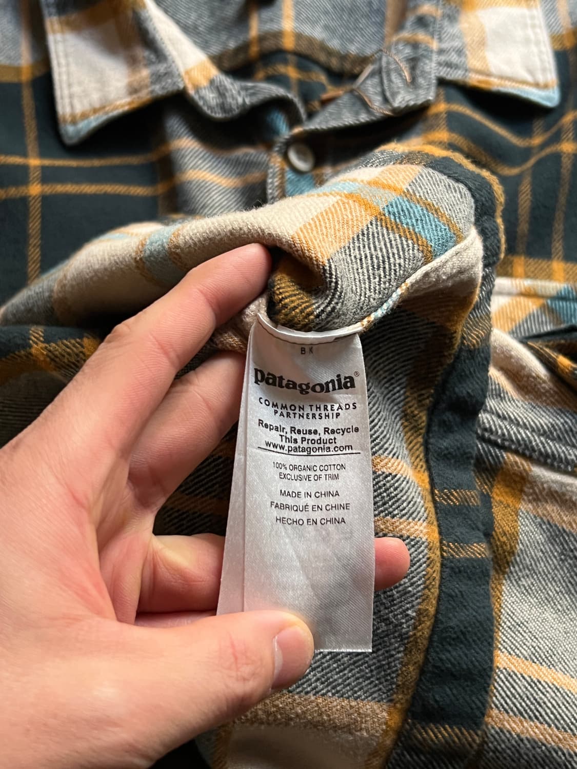 [2XL]파타고니아 타탄체크 플란넬 셔츠 상품이미지7