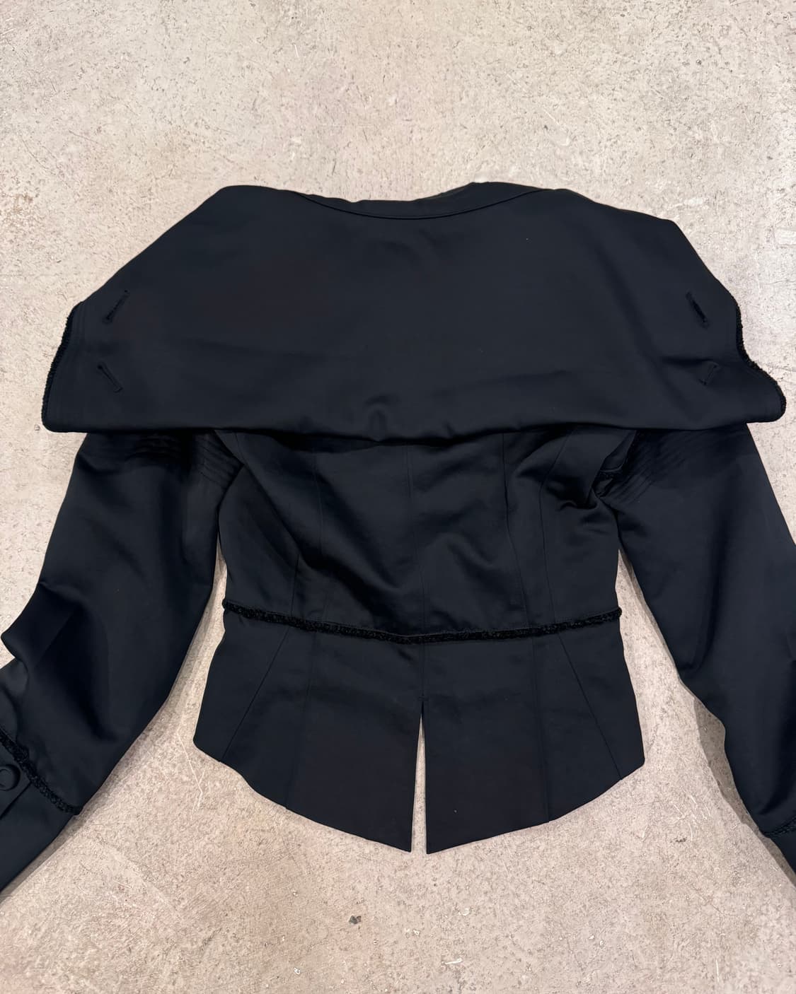 세일러 카라 레이온 자켓 상품이미지6