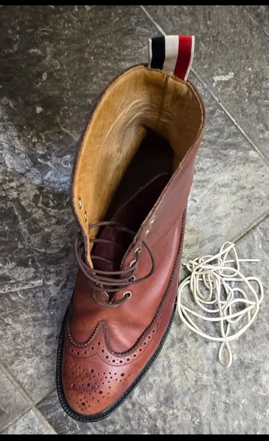 탐브라운 윙탑부츠(정품) 상품이미지8