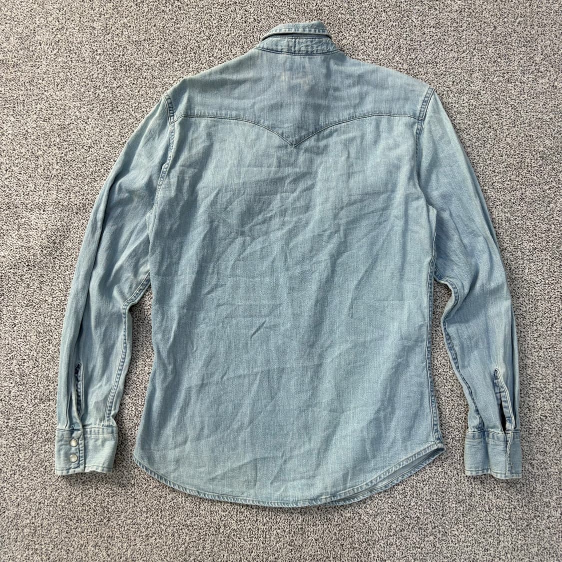 M 리바이스 셔츠 데님 남방 슬림 0311J 상품이미지4