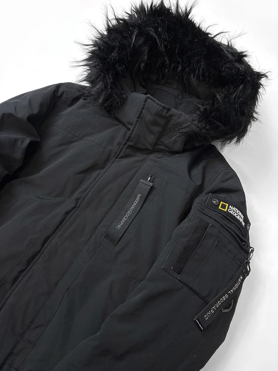 내셔널지오그래픽 20FW 덕다운 타루가 퍼 트리밍 숏 패딩 PN5247 상품이미지2