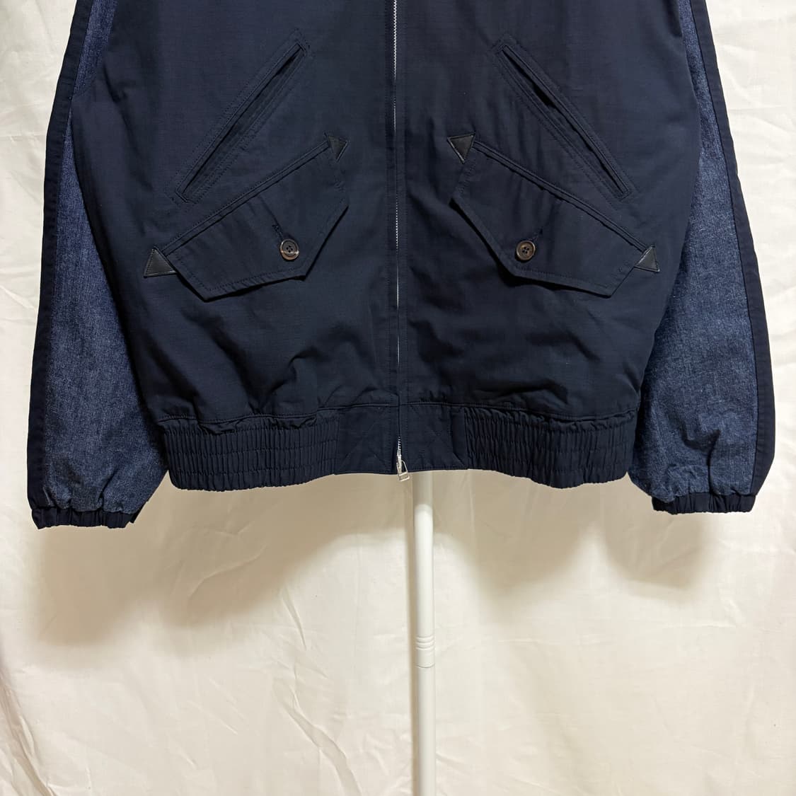 네이머클로딩 립스탑 믹스드 스윙자켓 / 네이비, XL 상품이미지3