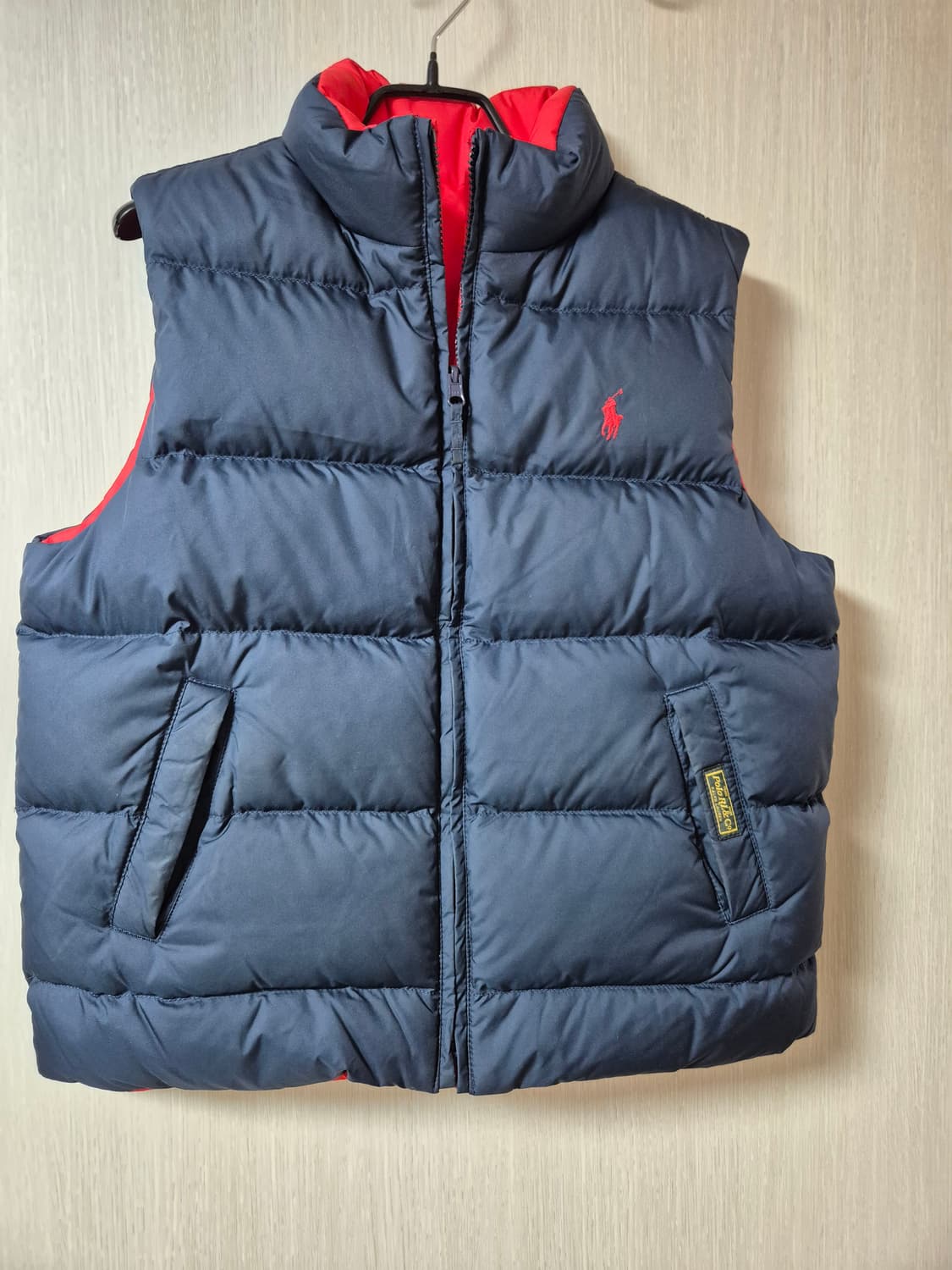 폴로 랄프로렌 다운 패딩 조끼 여성 55 양면베스트 리버시블 상품이미지1