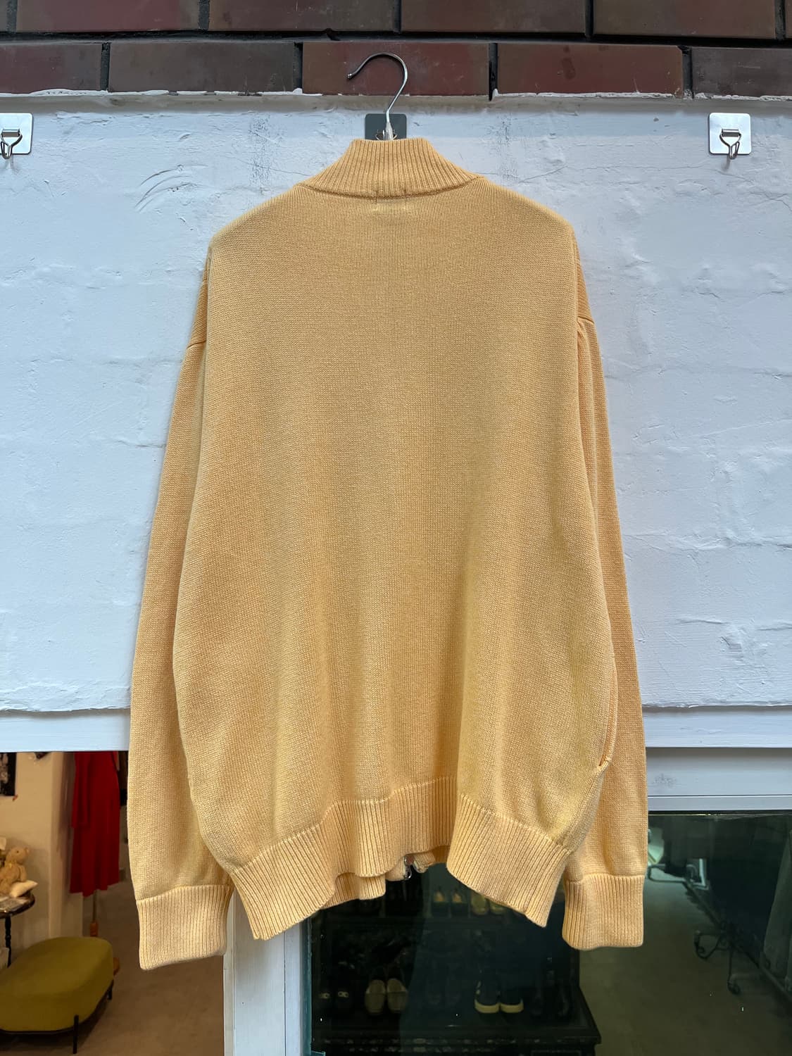 J.Press 옐로우 니트 집업 LL 상품이미지9