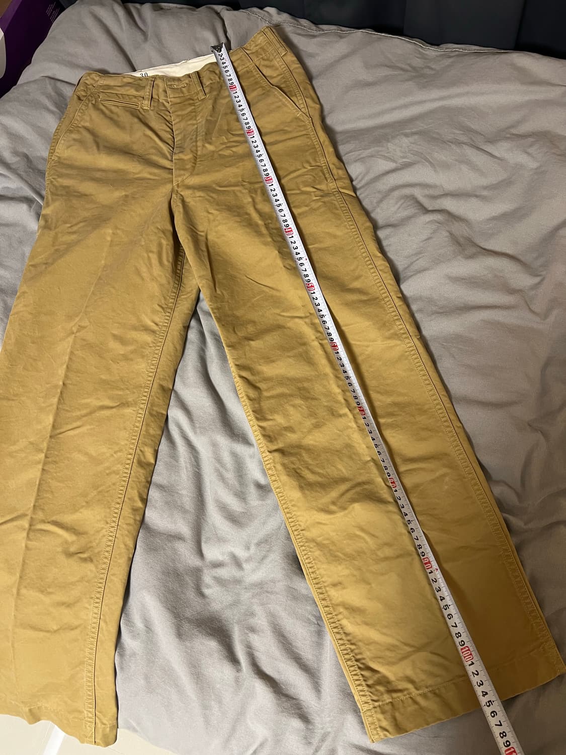 브론슨 치노 바지 브라운 30 새제품 상품이미지7