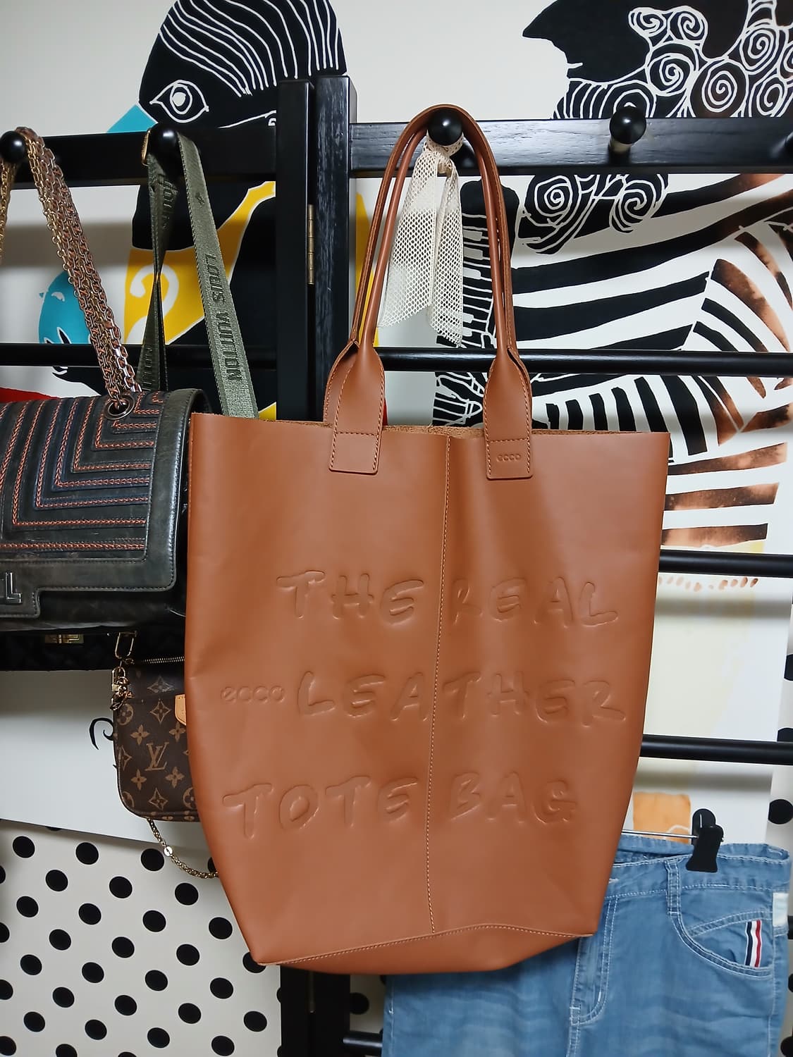 ecco Tote Real Leather bag 상품이미지1