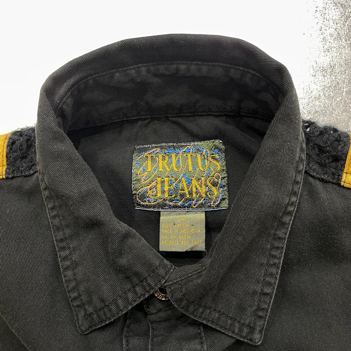 (L) 아메리칸 빈티지 반팔 워크 셔츠 상품이미지9