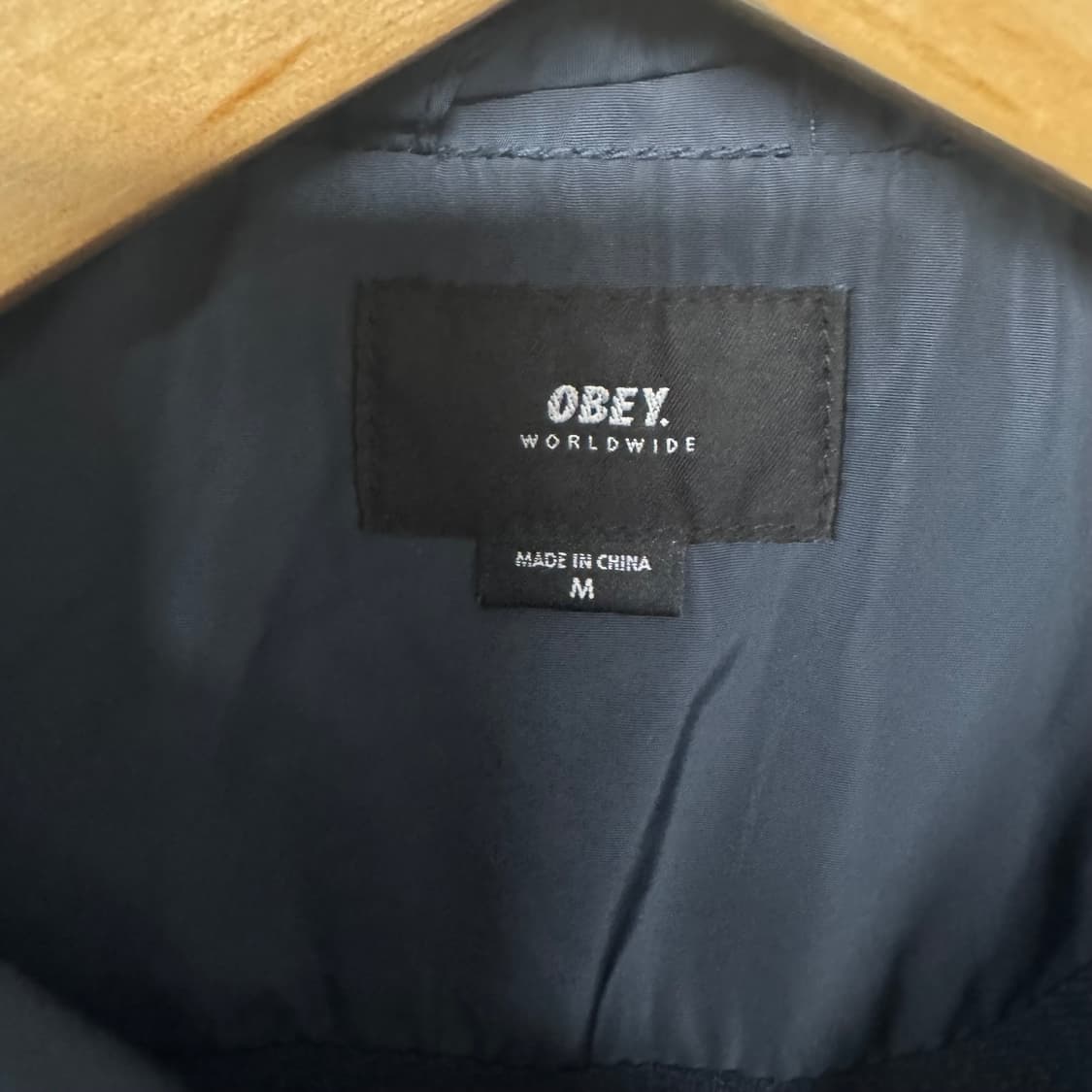 오베이 스몰로고 코치바람막이 자켓  상품이미지3