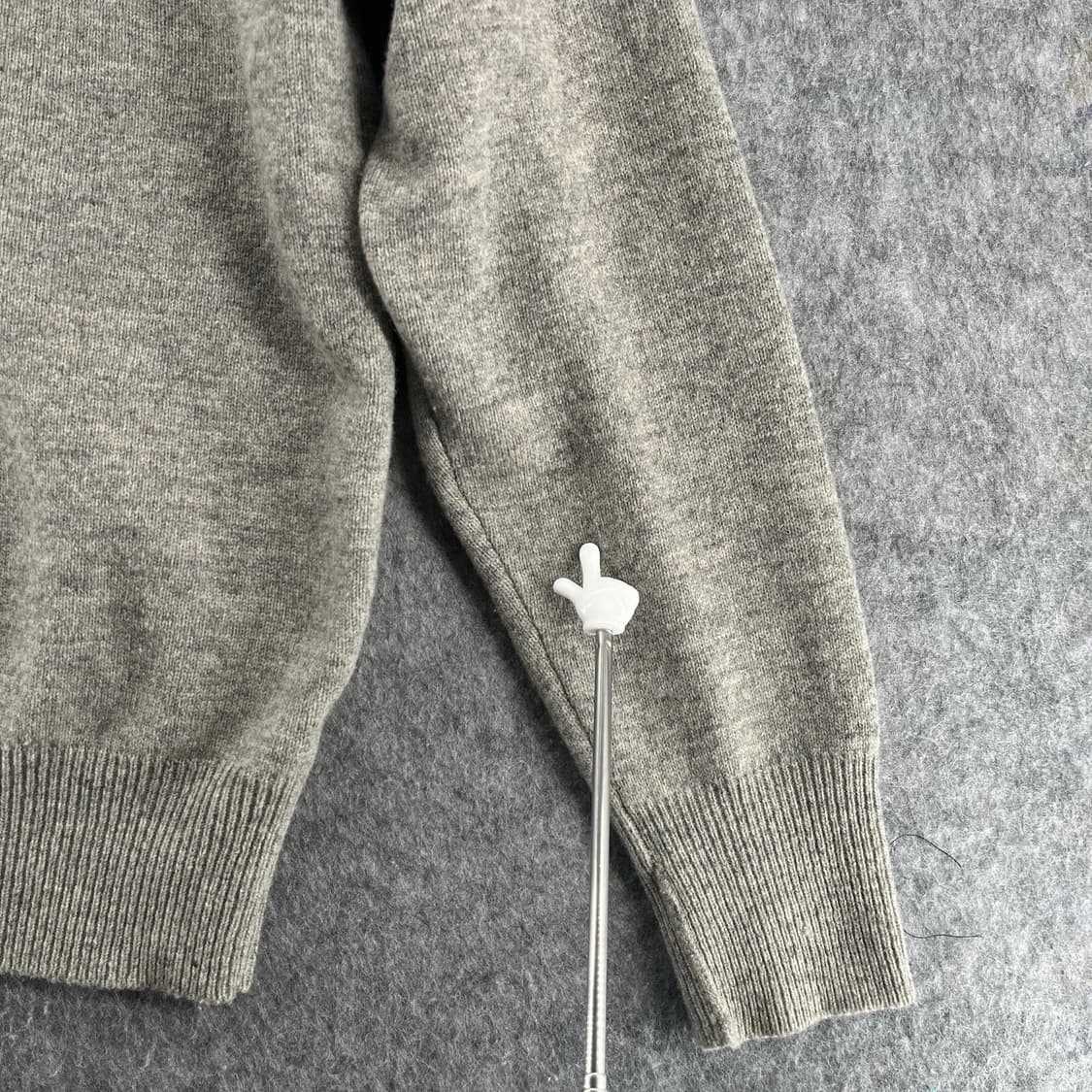  더블알엘 캐시미어 V넥 스웨터 상품이미지8