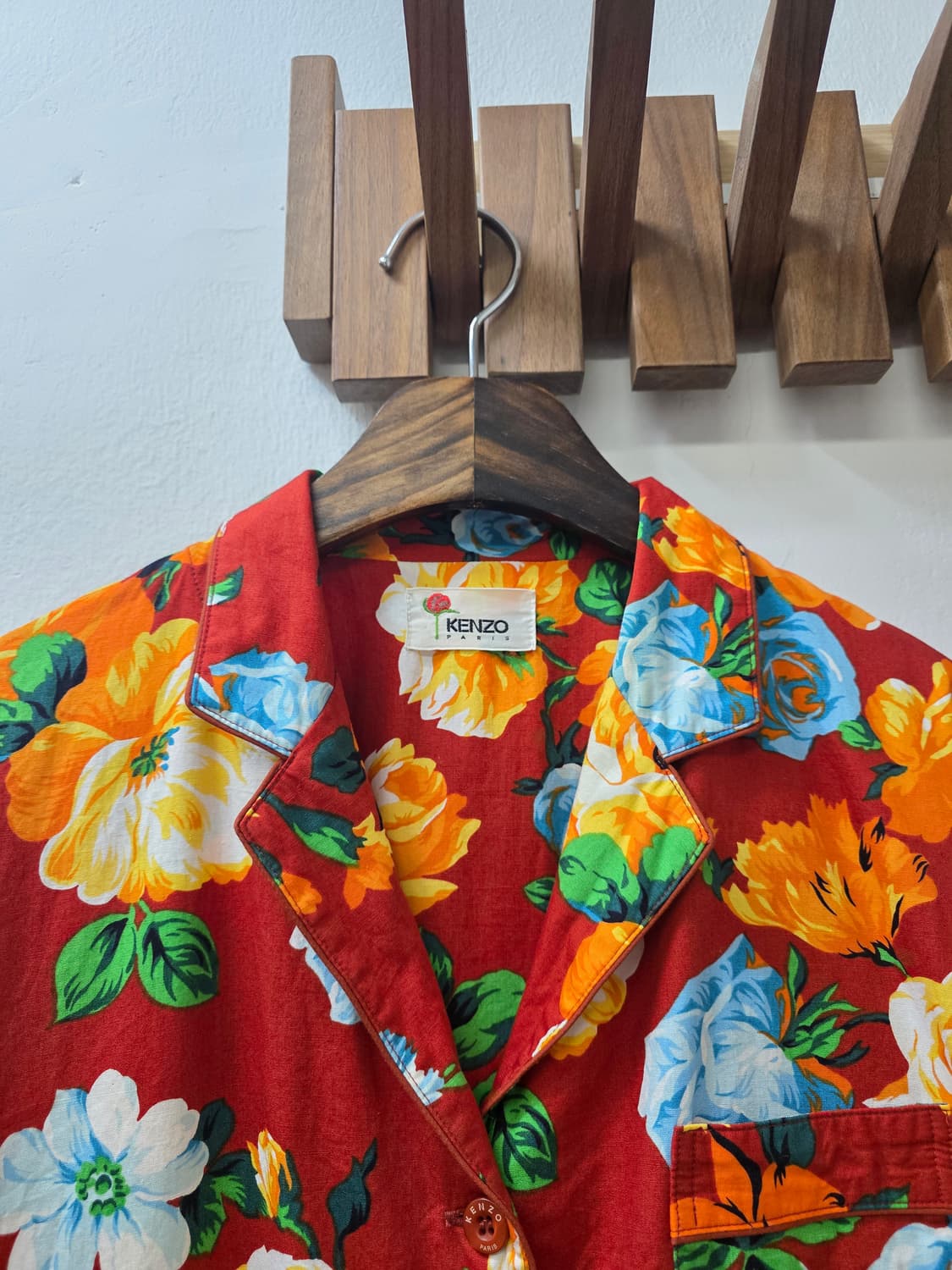 일본빈티지 겐죠플로럴실내복 상품이미지3