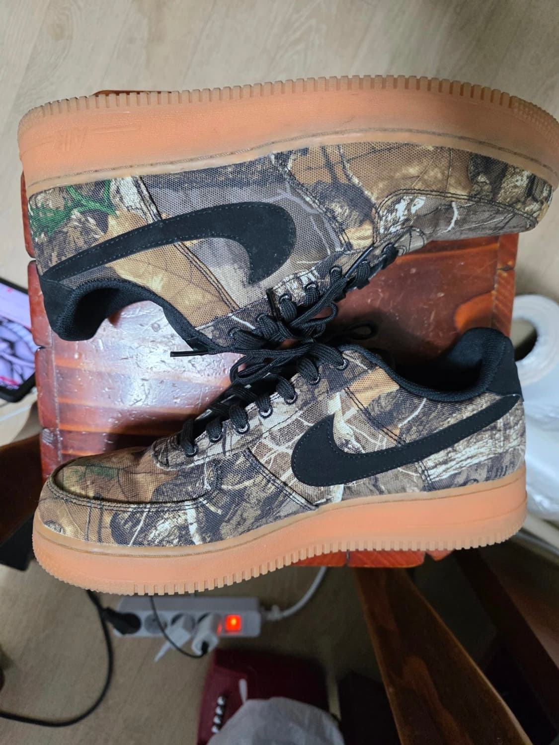 [280] 나이키 에어포스 1 로우 '07 LV8 3 리얼트리 블랙 상품이미지7