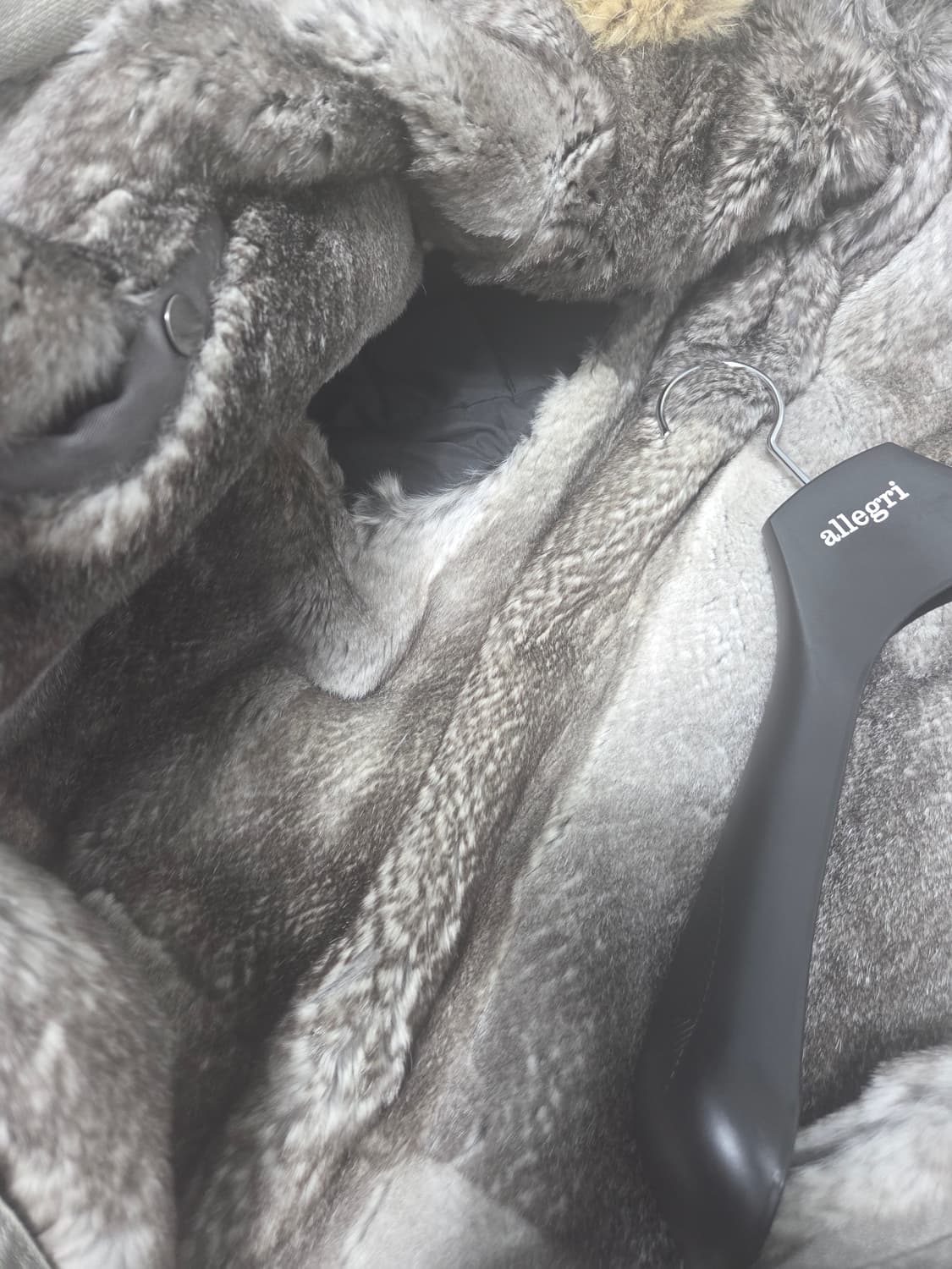 이브살로몬 옴므 코요테 퍼 후드 데님 자켓 54 110 상품이미지5