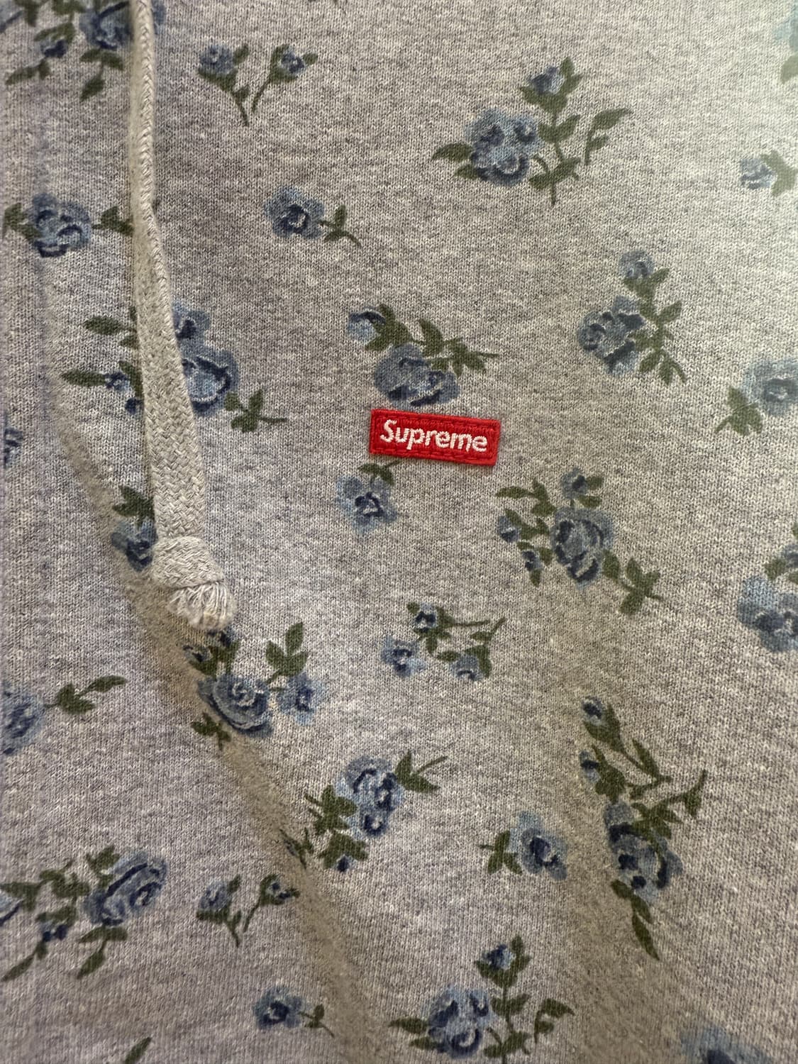 슈프림 플라워 스몰 박스 후드 집업 L 상품이미지3