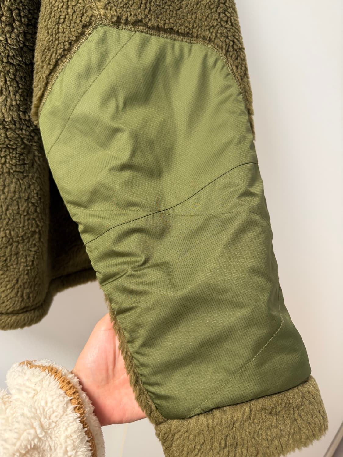 마모트캐피탈 플리스 점퍼 카키 L 상품이미지8