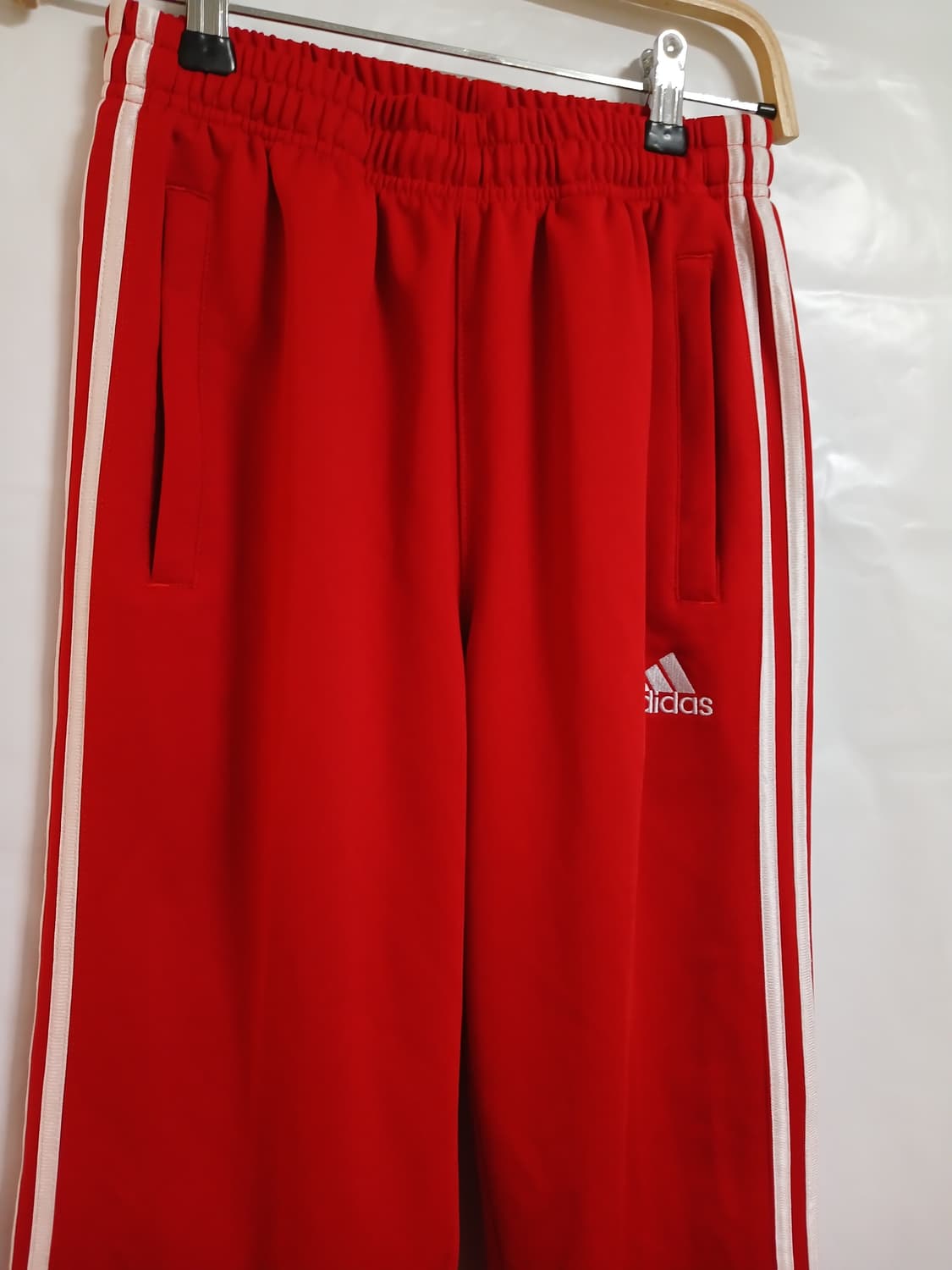 (S,90,26-27)아디다스 마샬아츠 트레이닝 팬츠 레드 상품이미지2