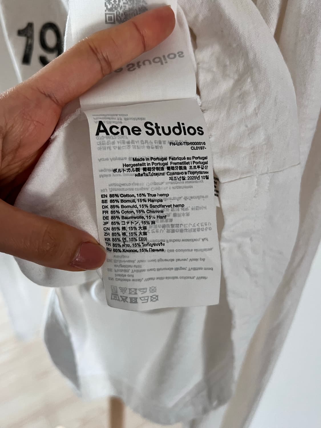 아크네스튜디오 스톡홀름 롱슬리브 티셔츠 상품이미지7