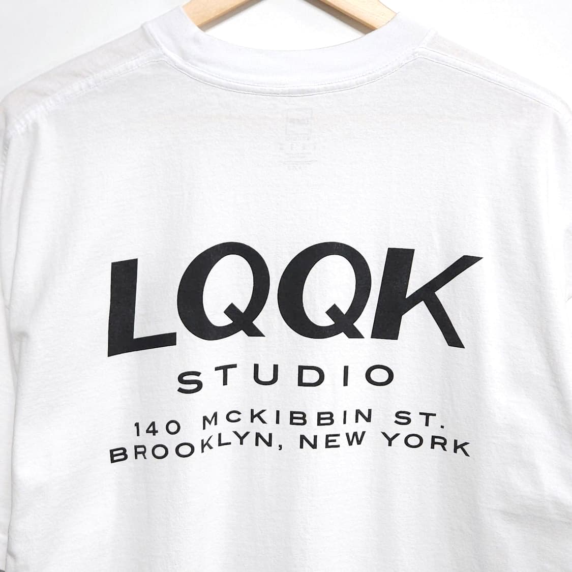 105~110)LQQK STUDIO 룩 스튜디오 프린트 반팔티 상품이미지3