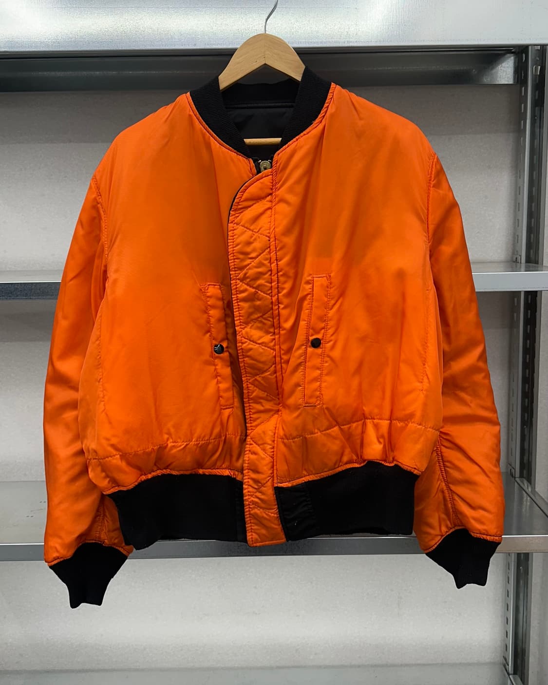 (XL)90'S ALPHA USA 양면 항공점퍼-M1338 상품이미지8