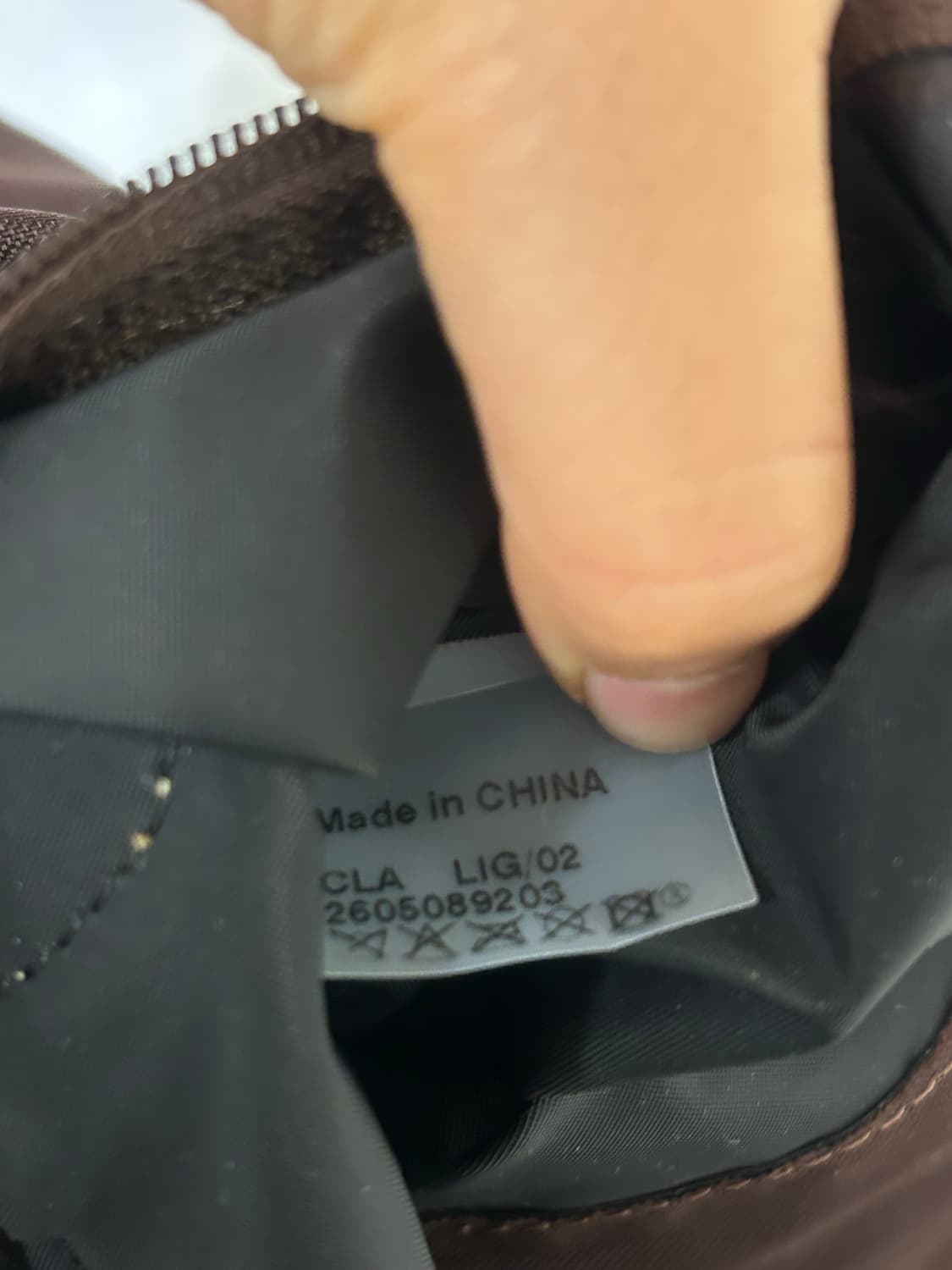 롱샴 르 플리아쥬 숄더백 브라운 상품이미지7