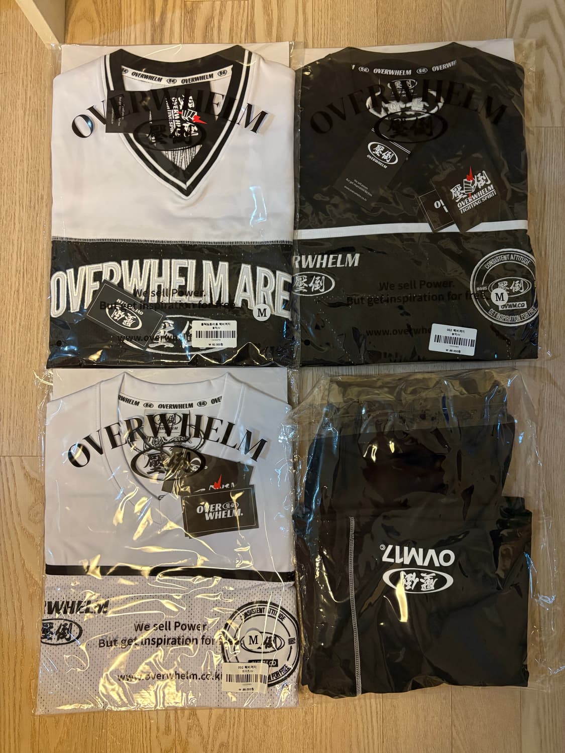 압도 럭비져지M 럭비반바지L 미개봉새상품  상품이미지1