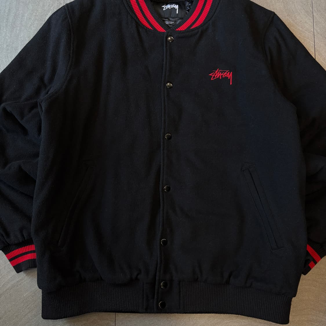 스투시 정품 30주년 울 바시티 자켓 상품이미지5