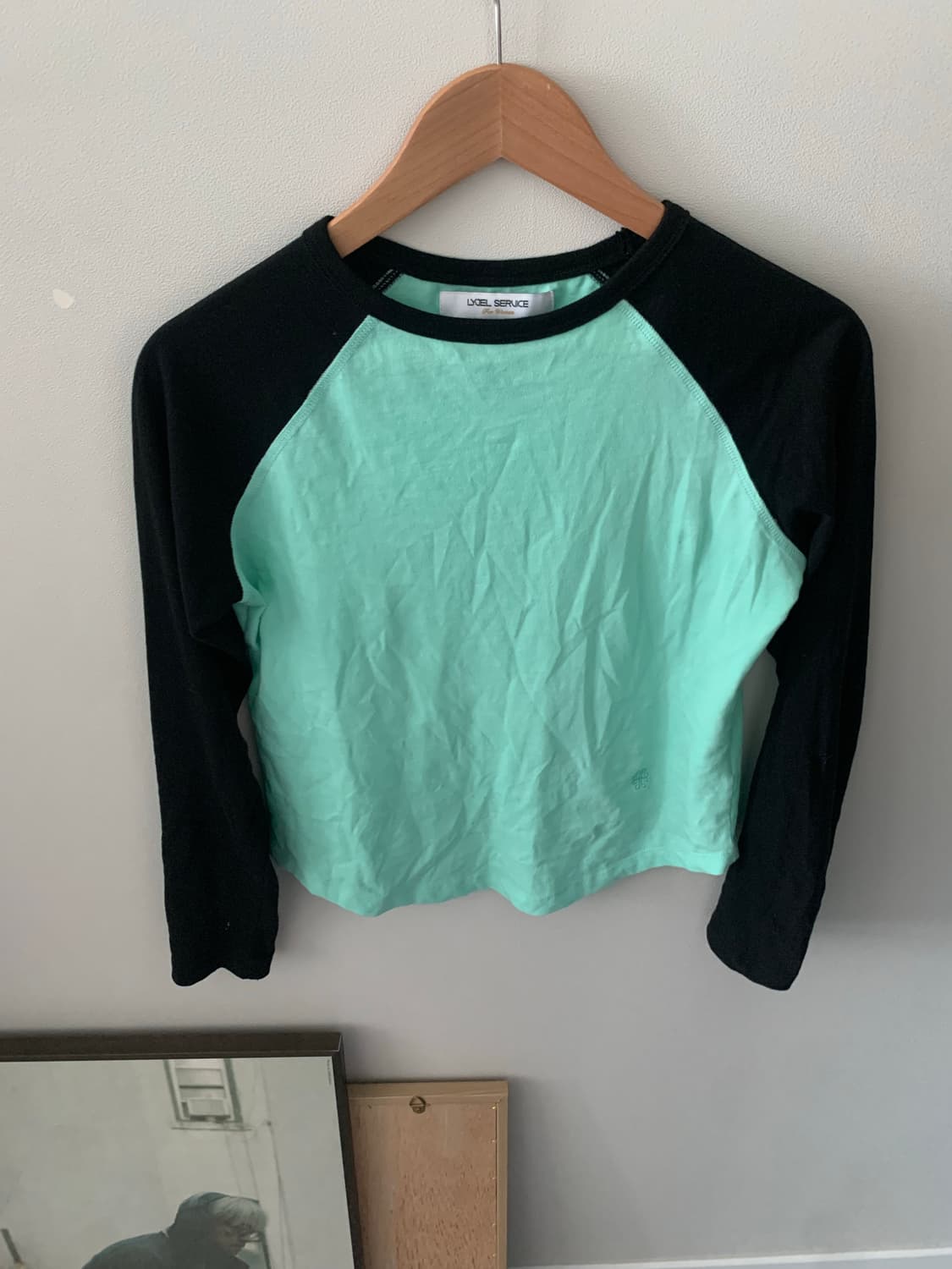 리젤서비스 CONTRAST RAGLAN LONG SLEEVE TEE (M 상품이미지2