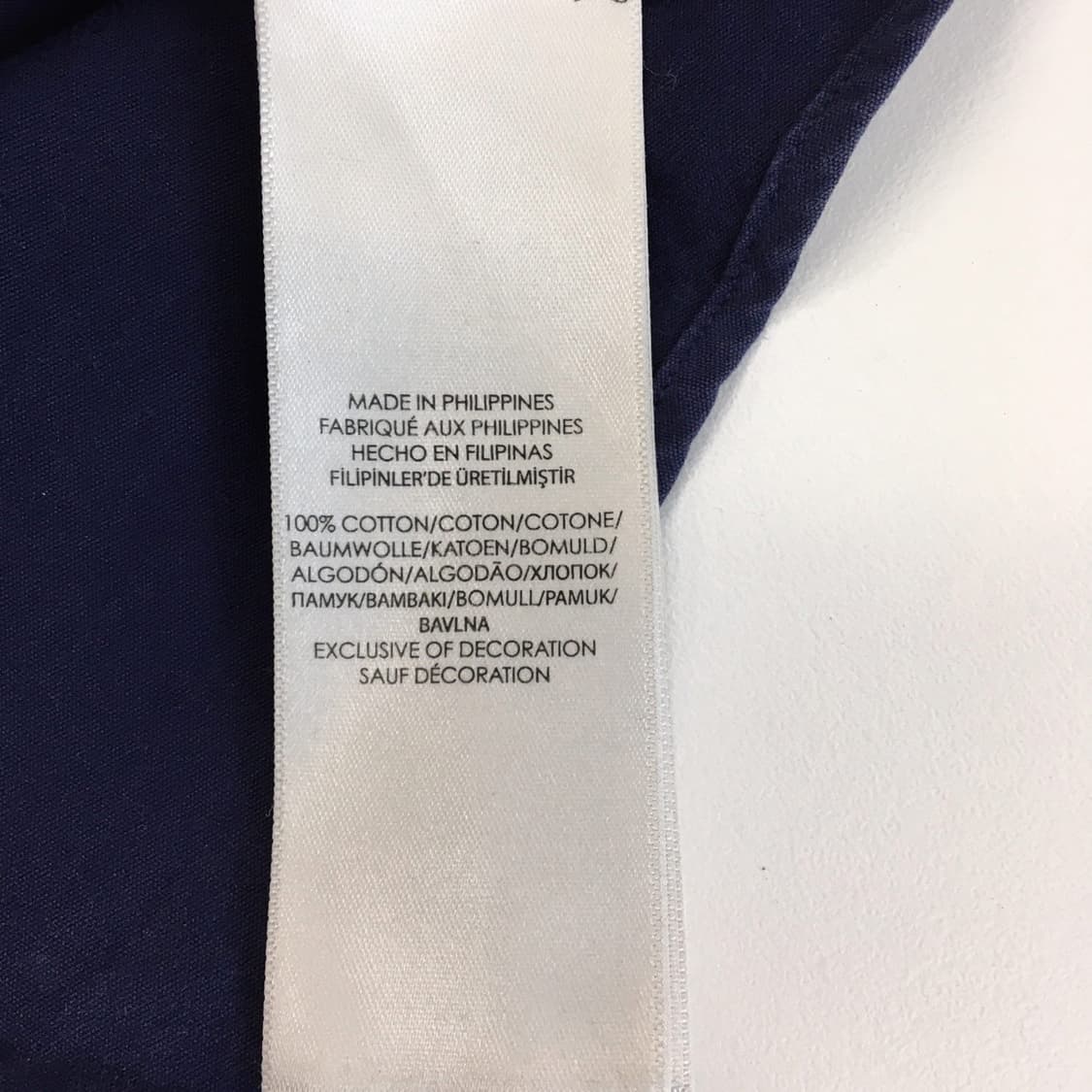 폴로 랄프로렌 상위라인 블루포니 네이비셔츠 M 상품이미지6