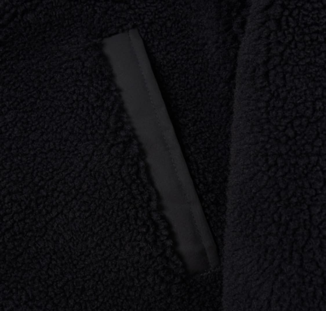 파르티멘토 보아 플리스 집업자켓 블랙 M 상품이미지5