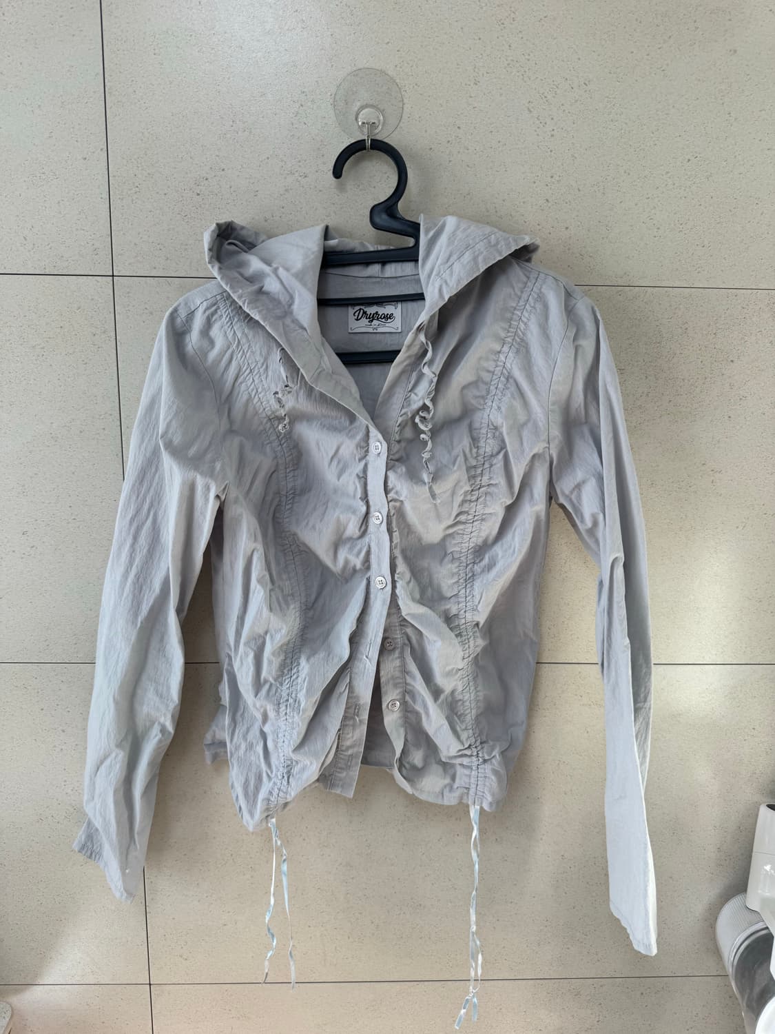 드라이로즈 나일론 후드 긴팔 상품이미지2