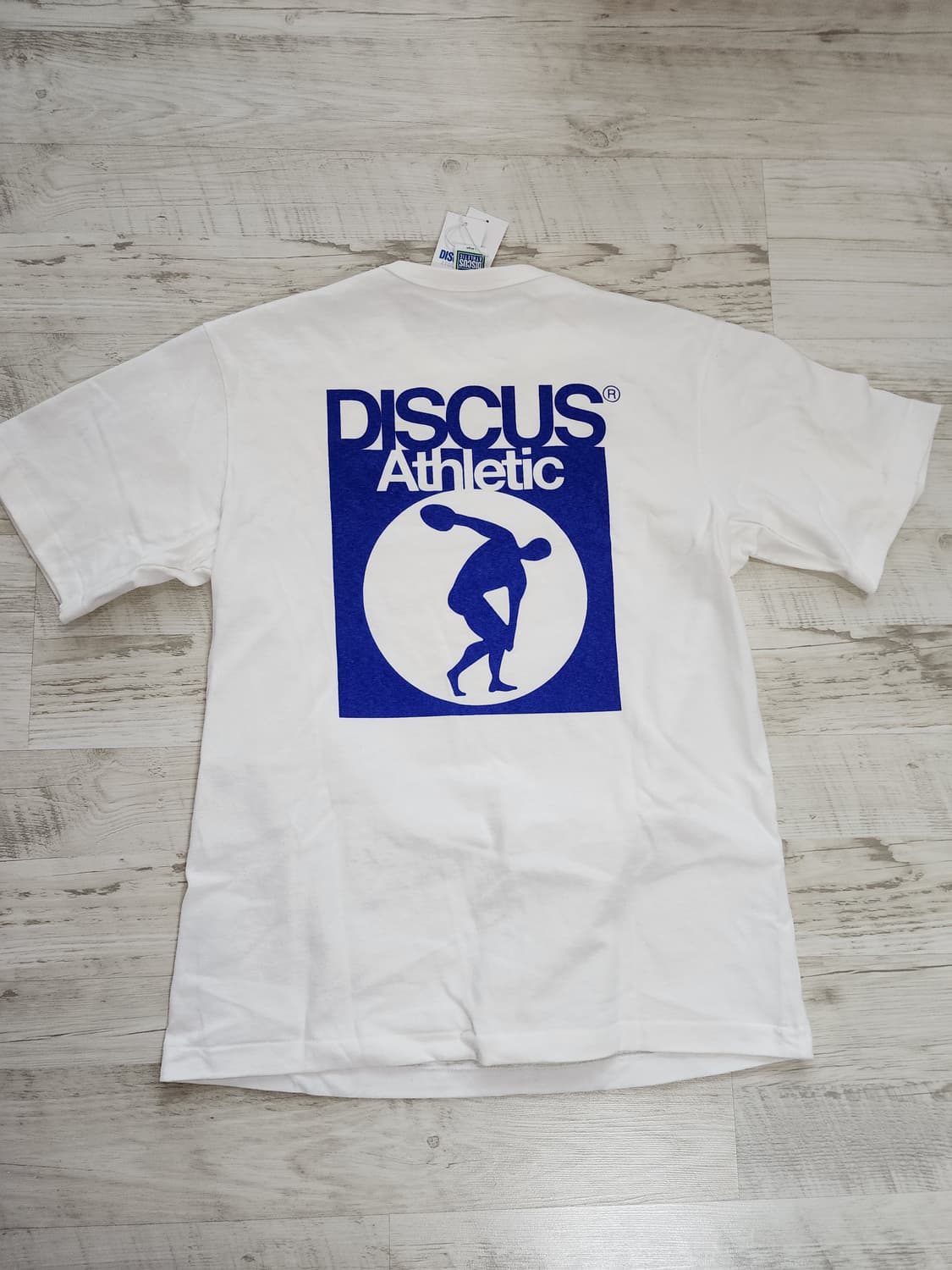 (새상품) DISCUS 디스커스 반팔 티셔츠 팜 L(100~103)사이즈 상품이미지2