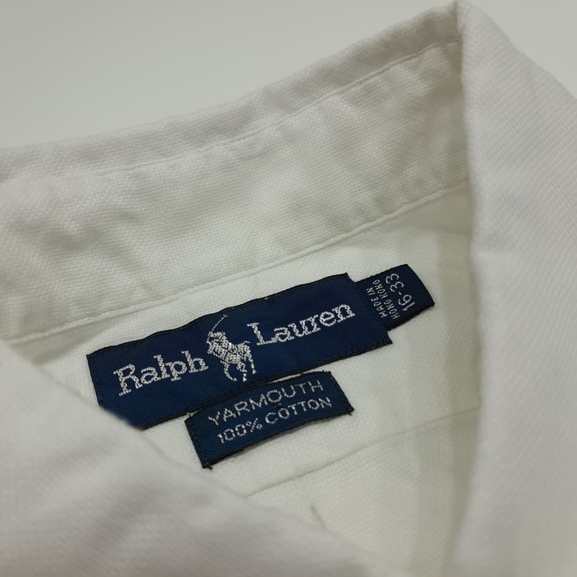 CN805 2XL 폴로 랄프로렌 화이트 긴팔 셔츠 남방 상품이미지4