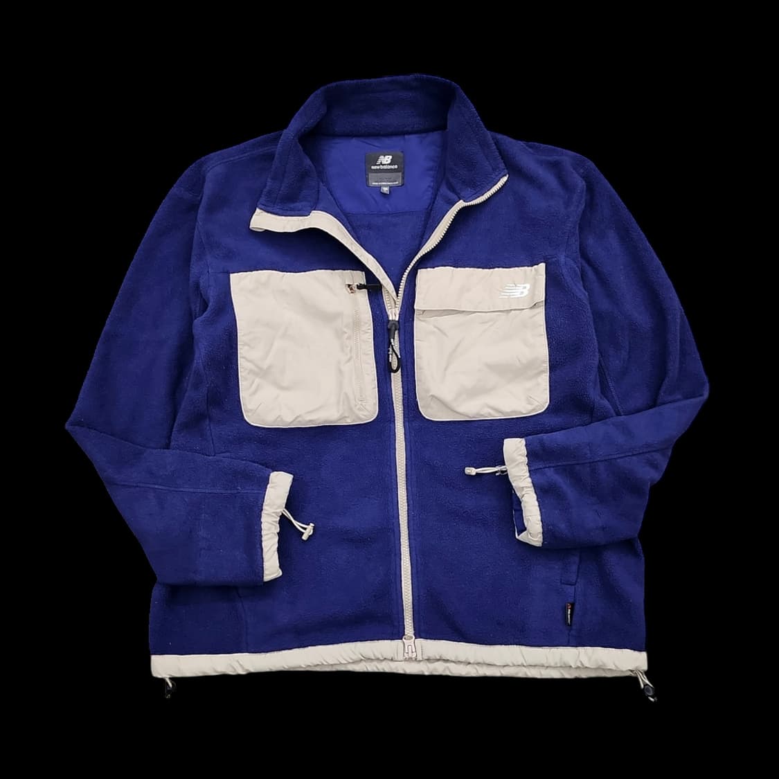 뉴발란스 투포켓 네이비 후리스 집업  상품이미지1