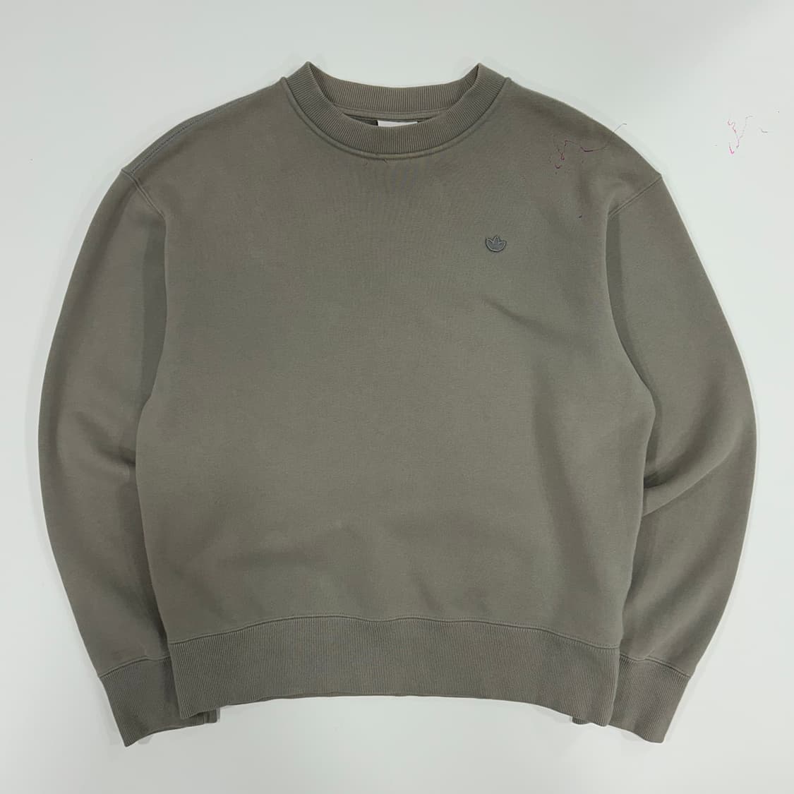 Adidas 아디다스 스몰 파이어버드 베이지그레이 맨투맨 상품이미지3