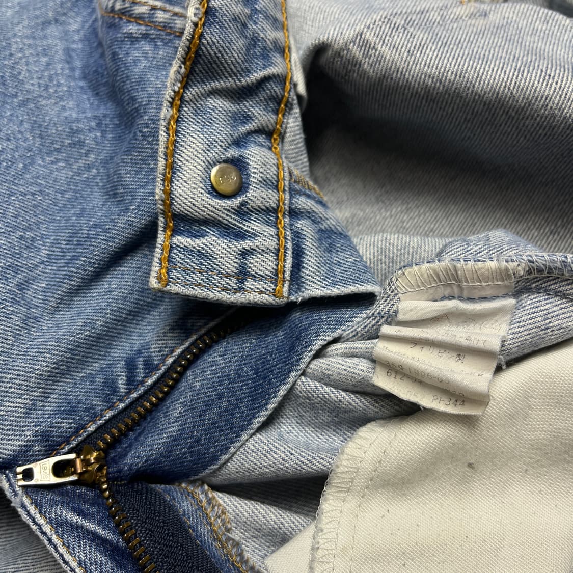 Vintage 90s Levi's 612 Orange Tab Jeans 상품이미지6