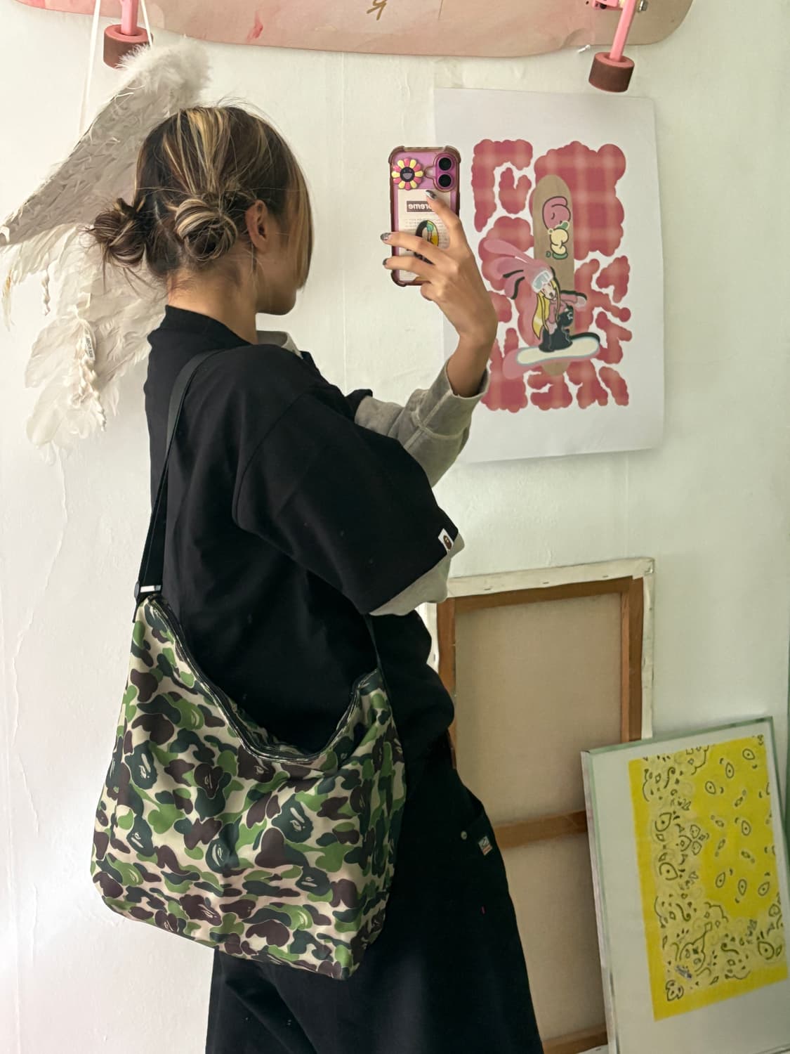 베이프 빅숄더 백 상품이미지6