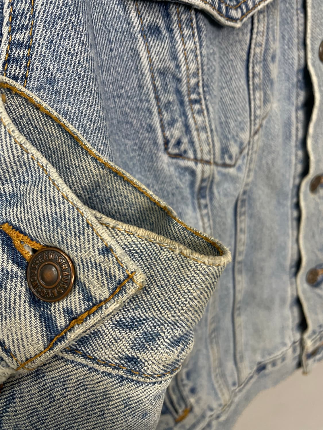 리바이스 90s 레드탭 블랭킷 데님 트러커 자켓 H2218 상품이미지5