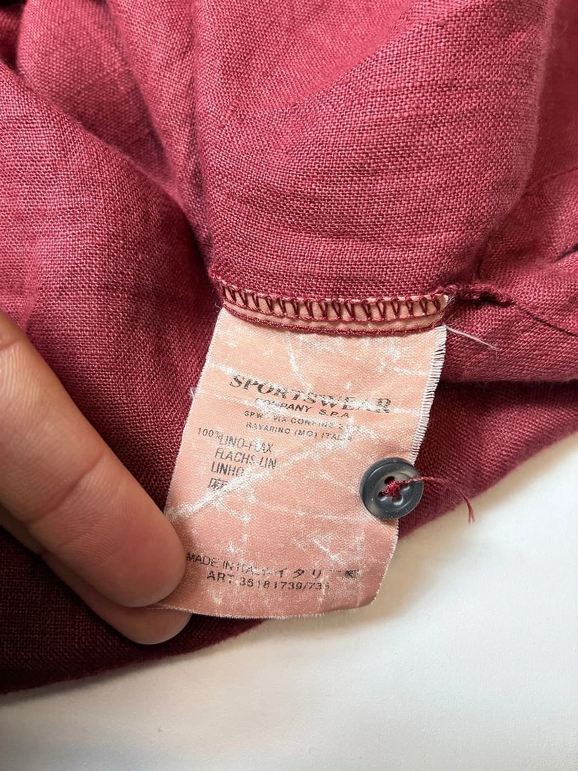 cp컴퍼니 90's 린넨 포켓 반팔 셔츠 PN8604 상품이미지6