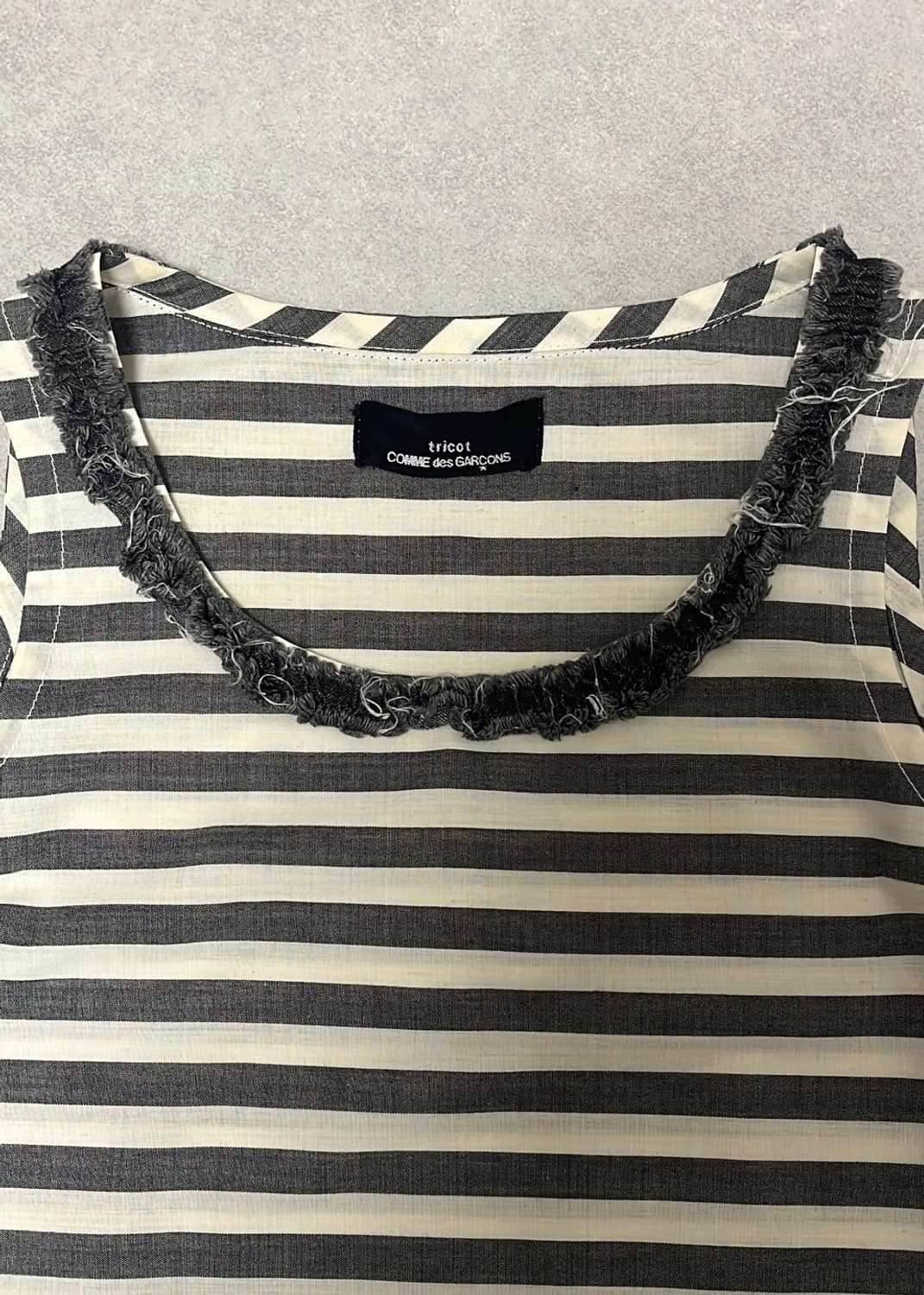 COMME des Garcons stripe sleeveless 상품이미지2