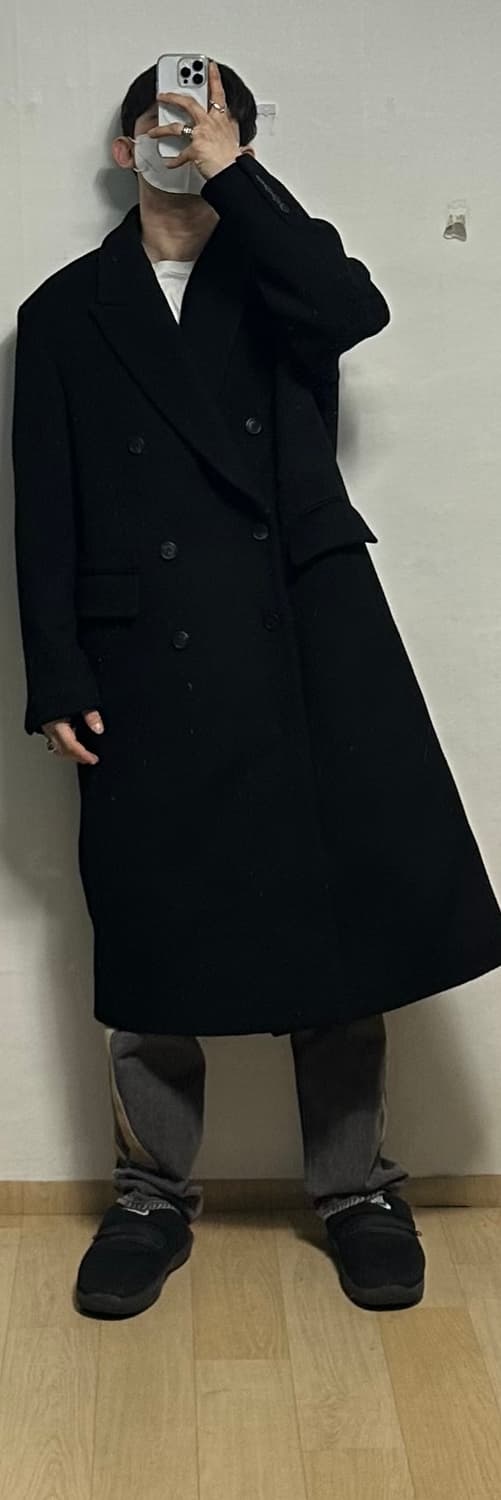 EQL 더블 브레스티드 코트 상품이미지5