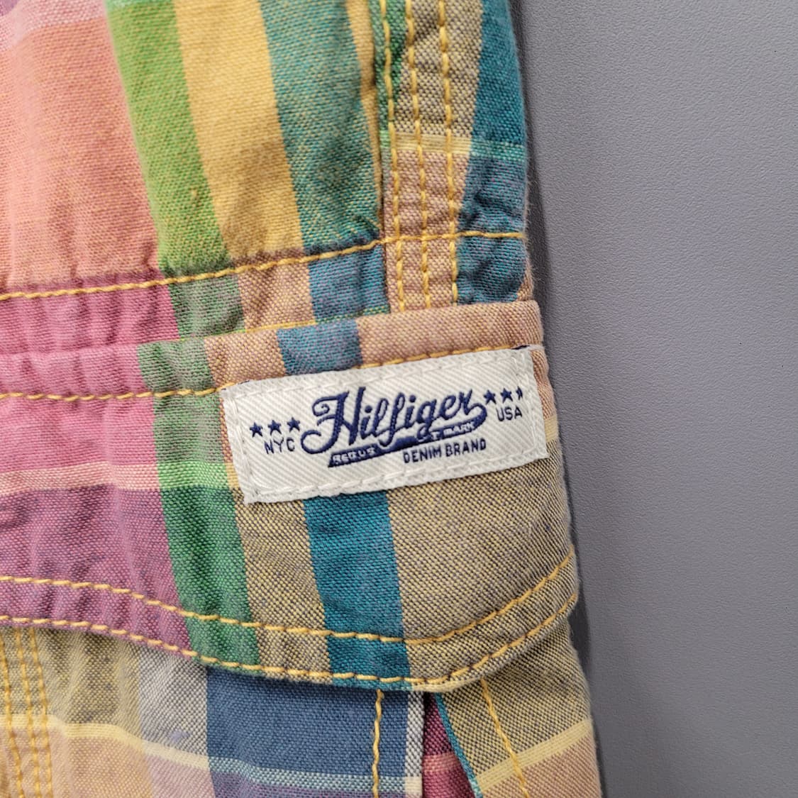 Tommy Hilfinger 타미힐피거 패치워크 쇼츠 상품이미지3