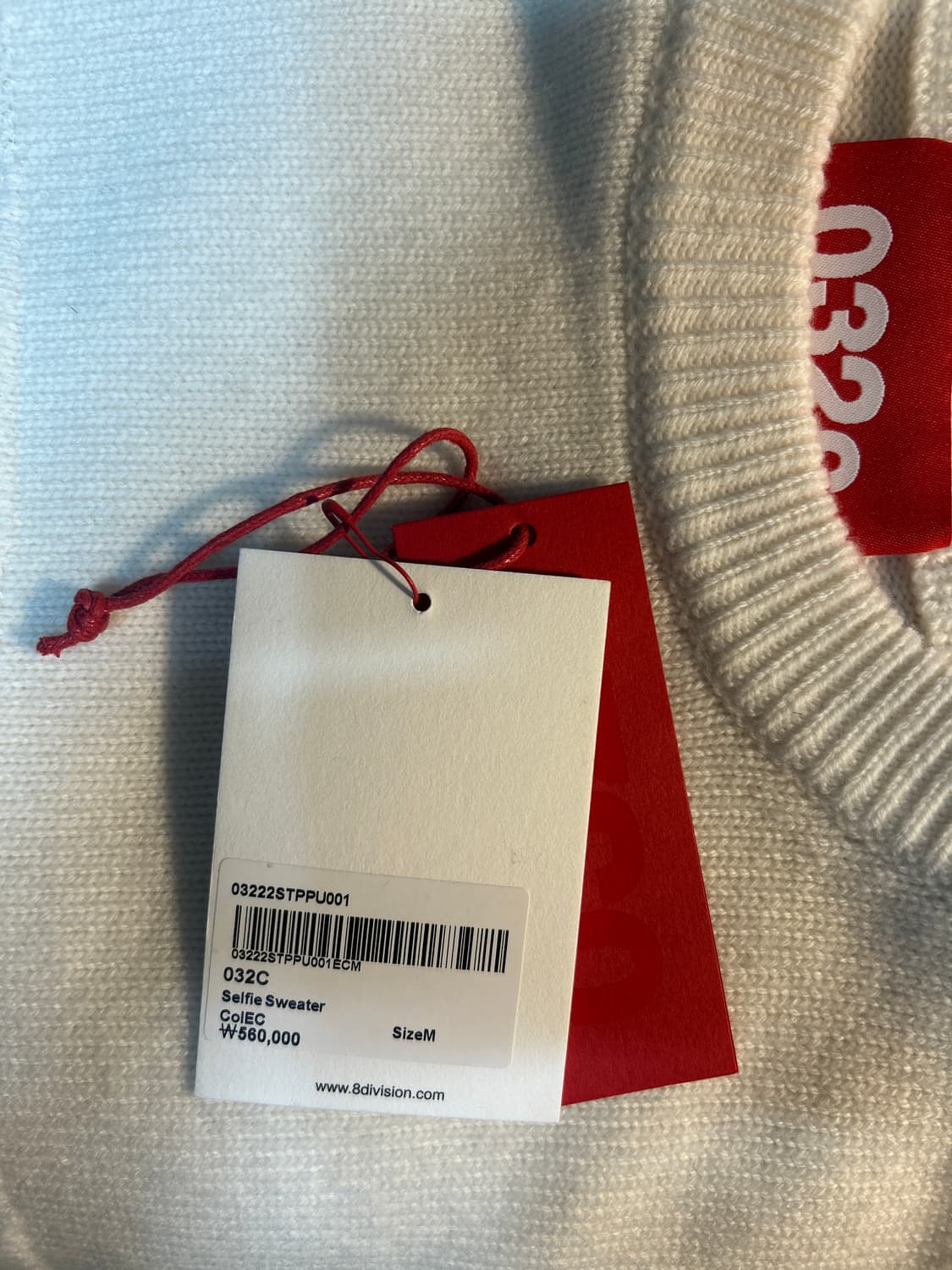 032C Selfie Sweater knit M 사이즈 상품이미지2